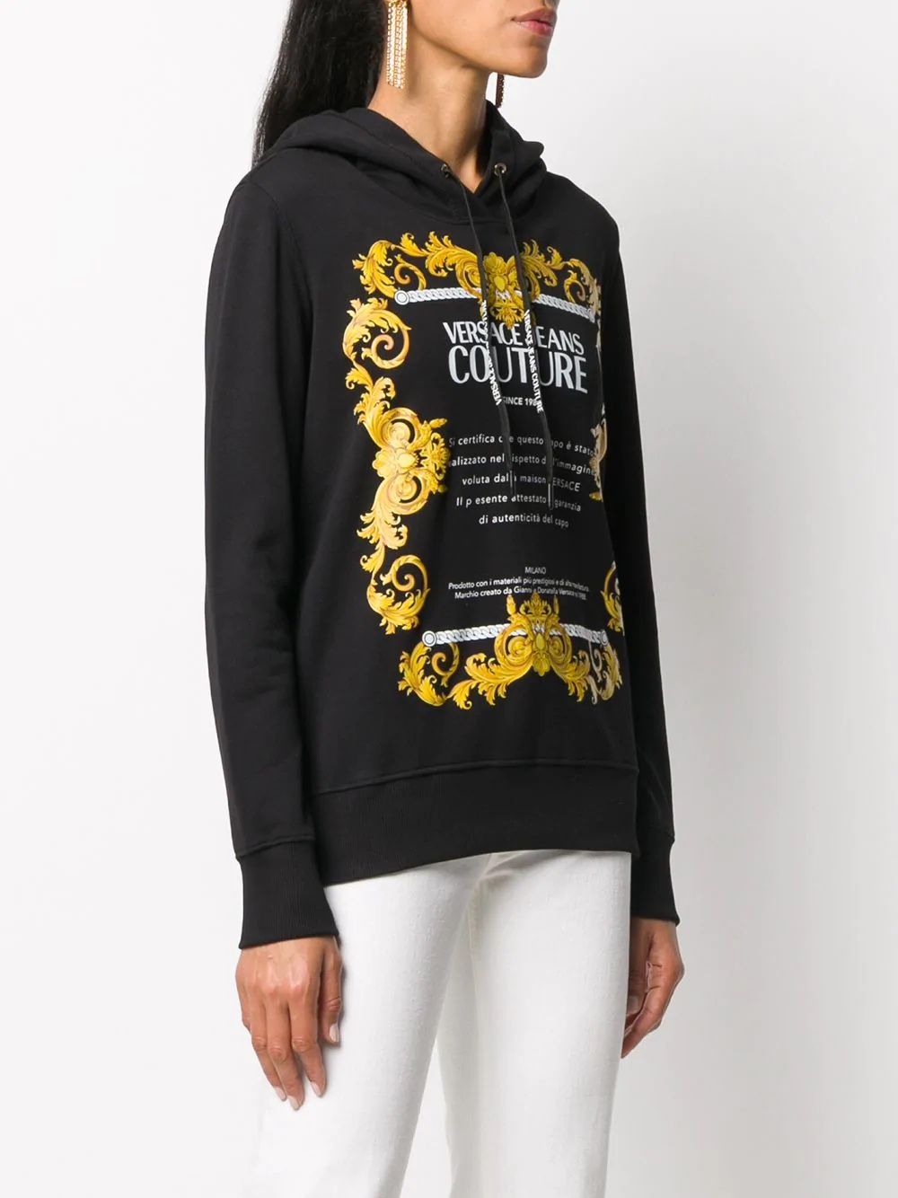 logo print sweatshirt - 3