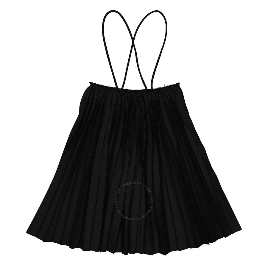 Comme Des Garcons Ladies Black Narrow Pleat Skirt - 5