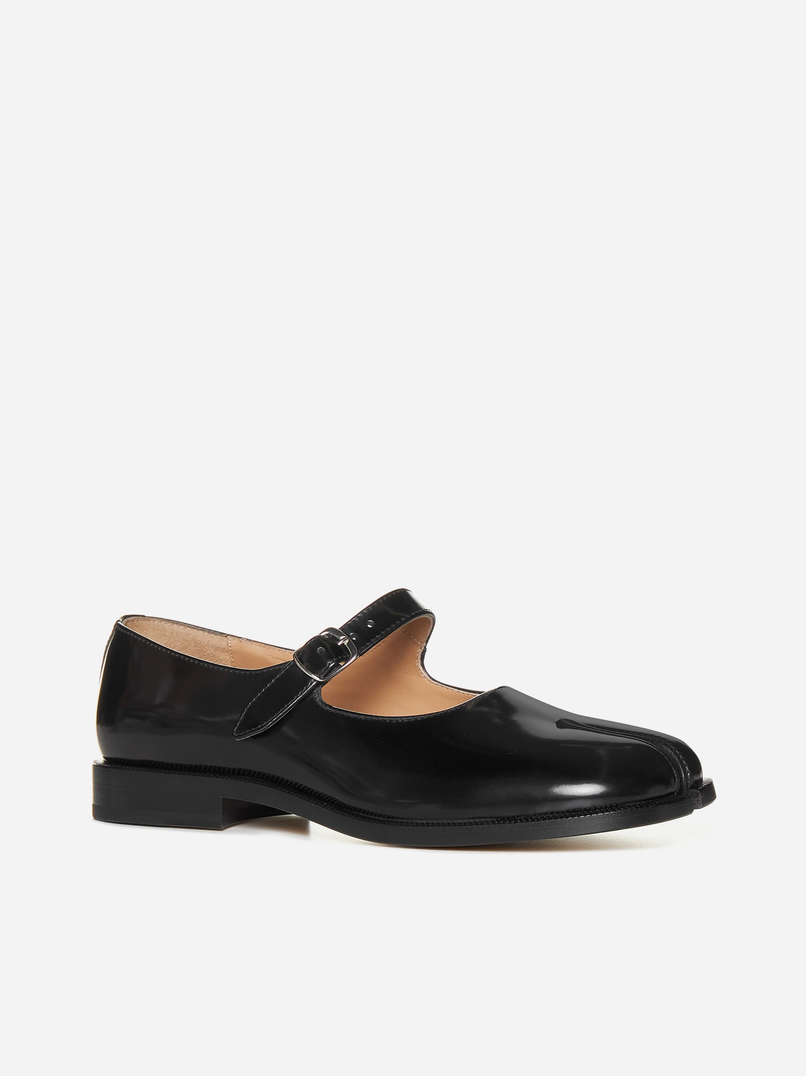 Tabi leather Mary Jane shoes - 2