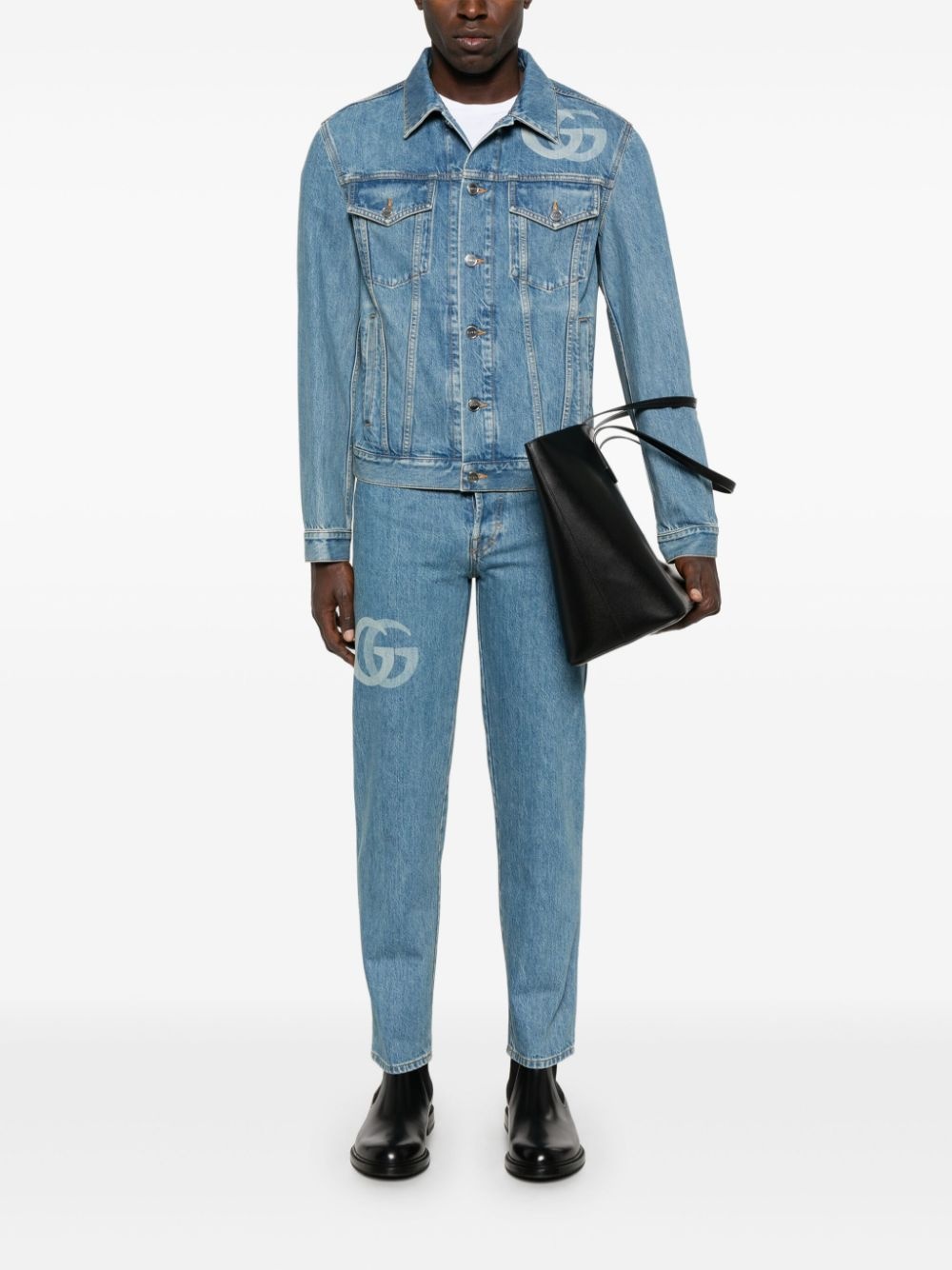 cropped jeans - 2