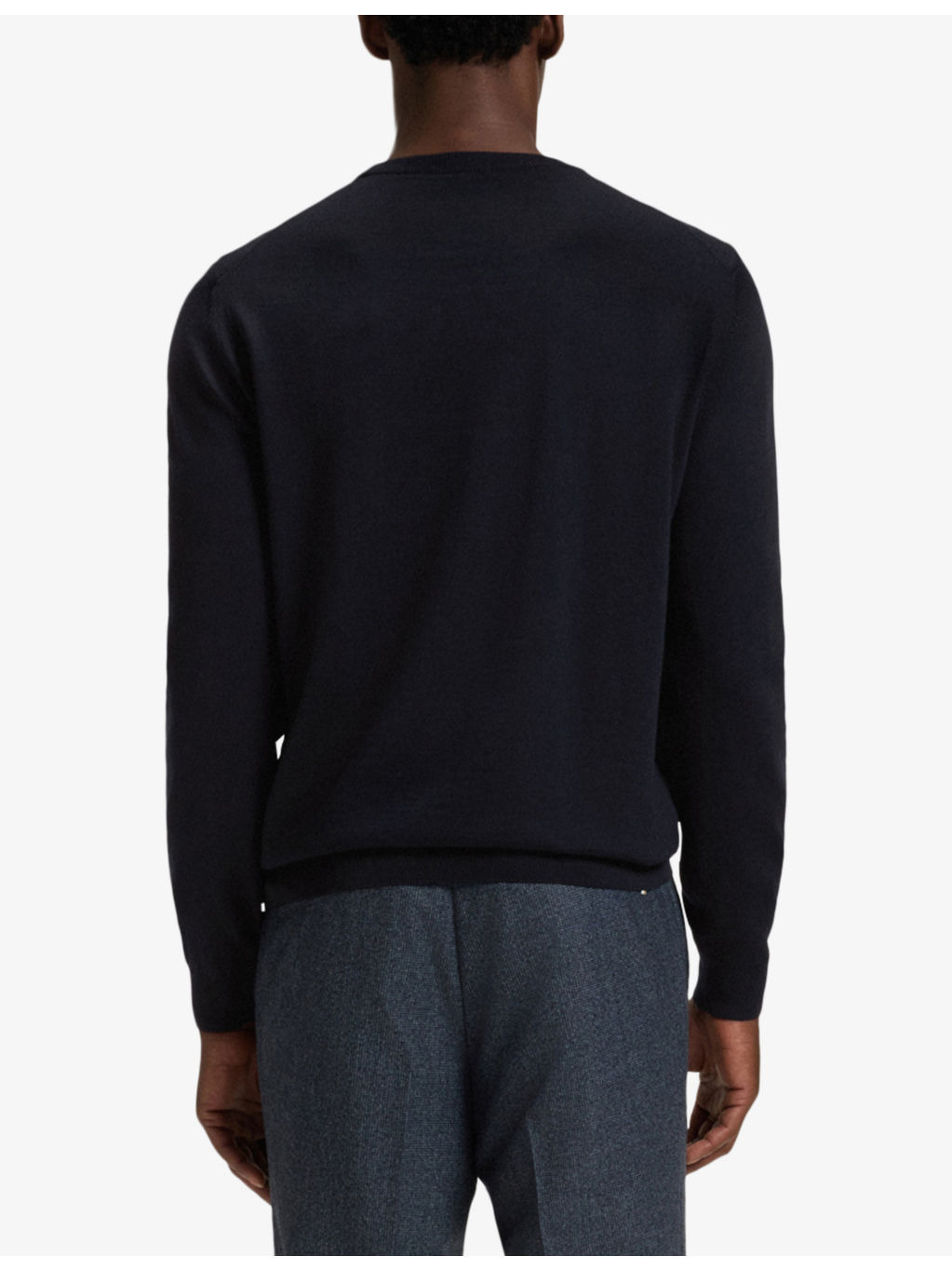 Embroidered-Logo Crewneck Knitted Wool Jumper - 4
