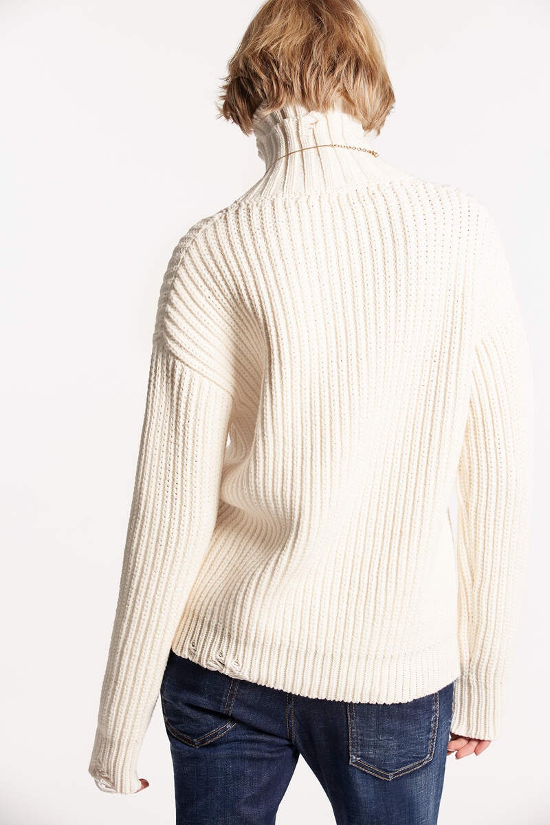 BROKEN STITCH DOUBLE KNIT - 2