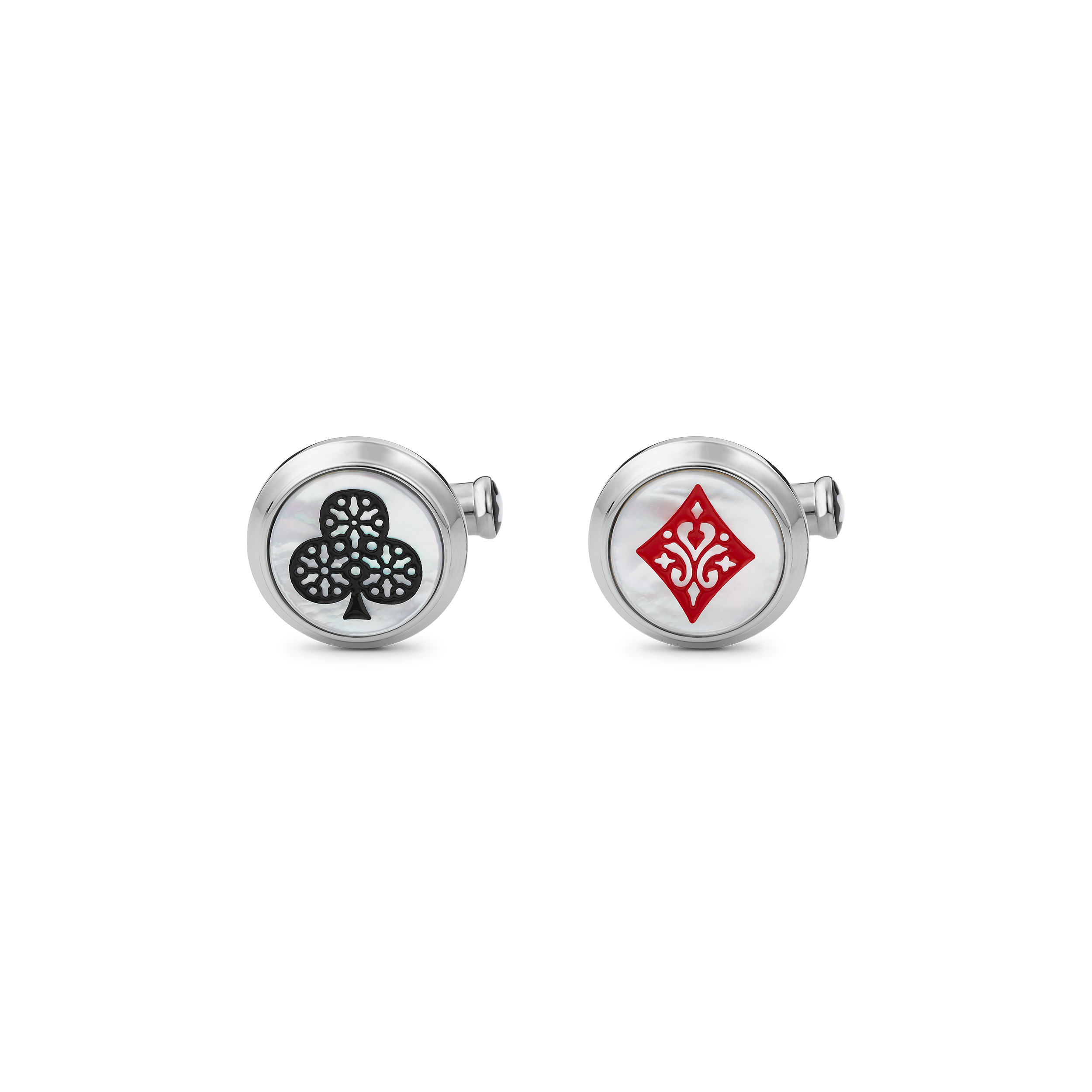 Meisterstück Tribute to the Book Around the World in 80 Days Ace of Club & Ace of Diamond Cufflinks - 3