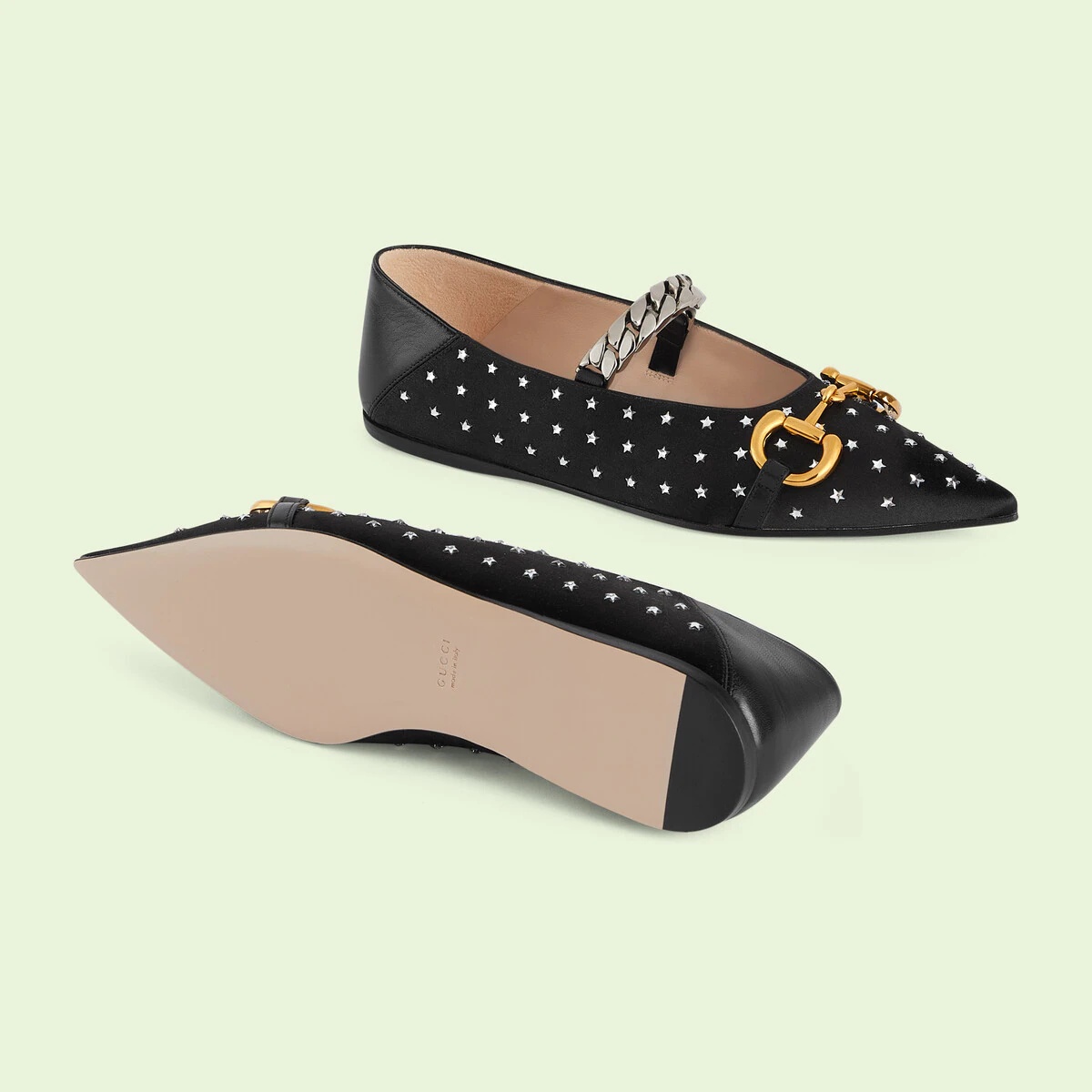 Gucci Lovelight ballet flat with Horsebit - 7