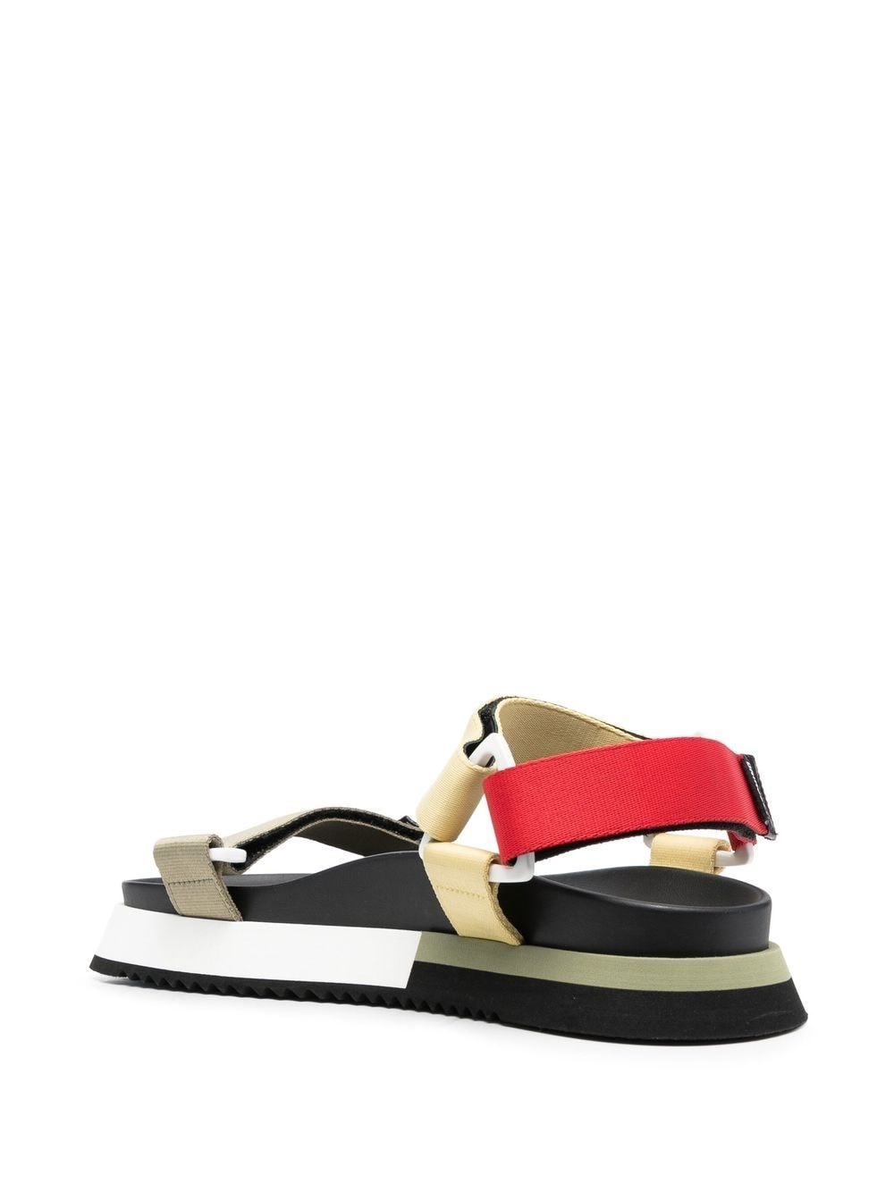 open-toe platform sandals - 3