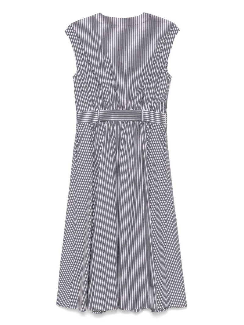 MICHAEL KORS striped midi dress outlook