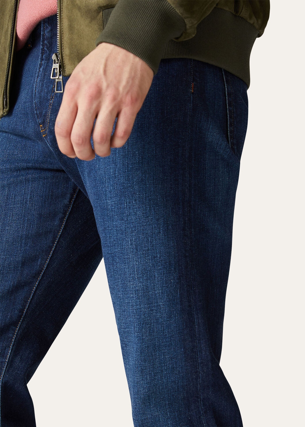 Quarona Five-Pocket Pants - 3