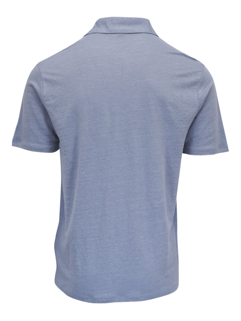 linen polo shirt - 2