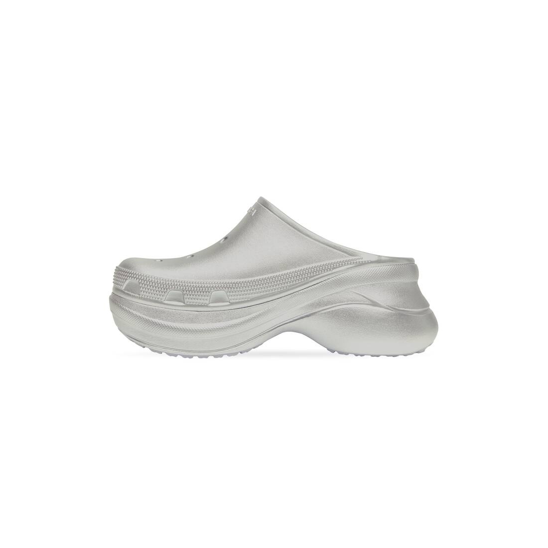 Women's Crocs™ Mule in Silver - 4