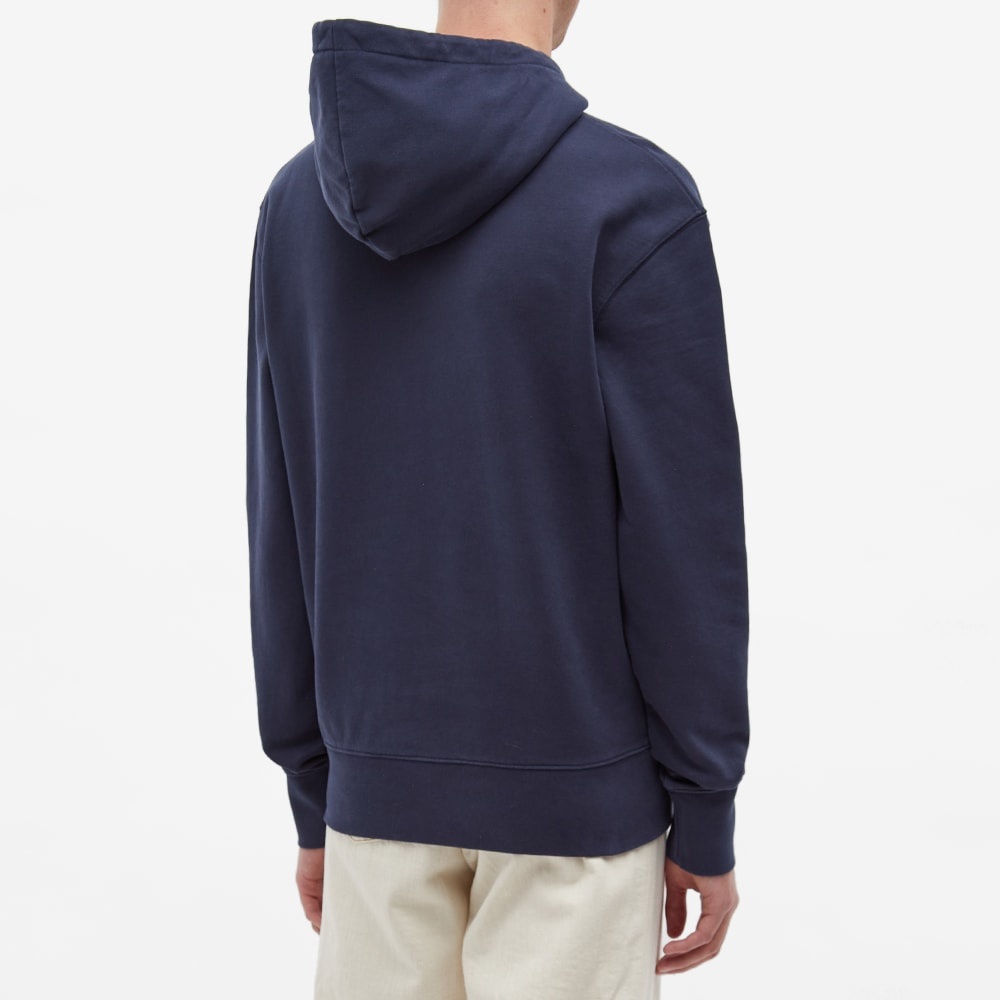 Maison Kitsuné Grey Fox Head Patch Classic Hoody - 4