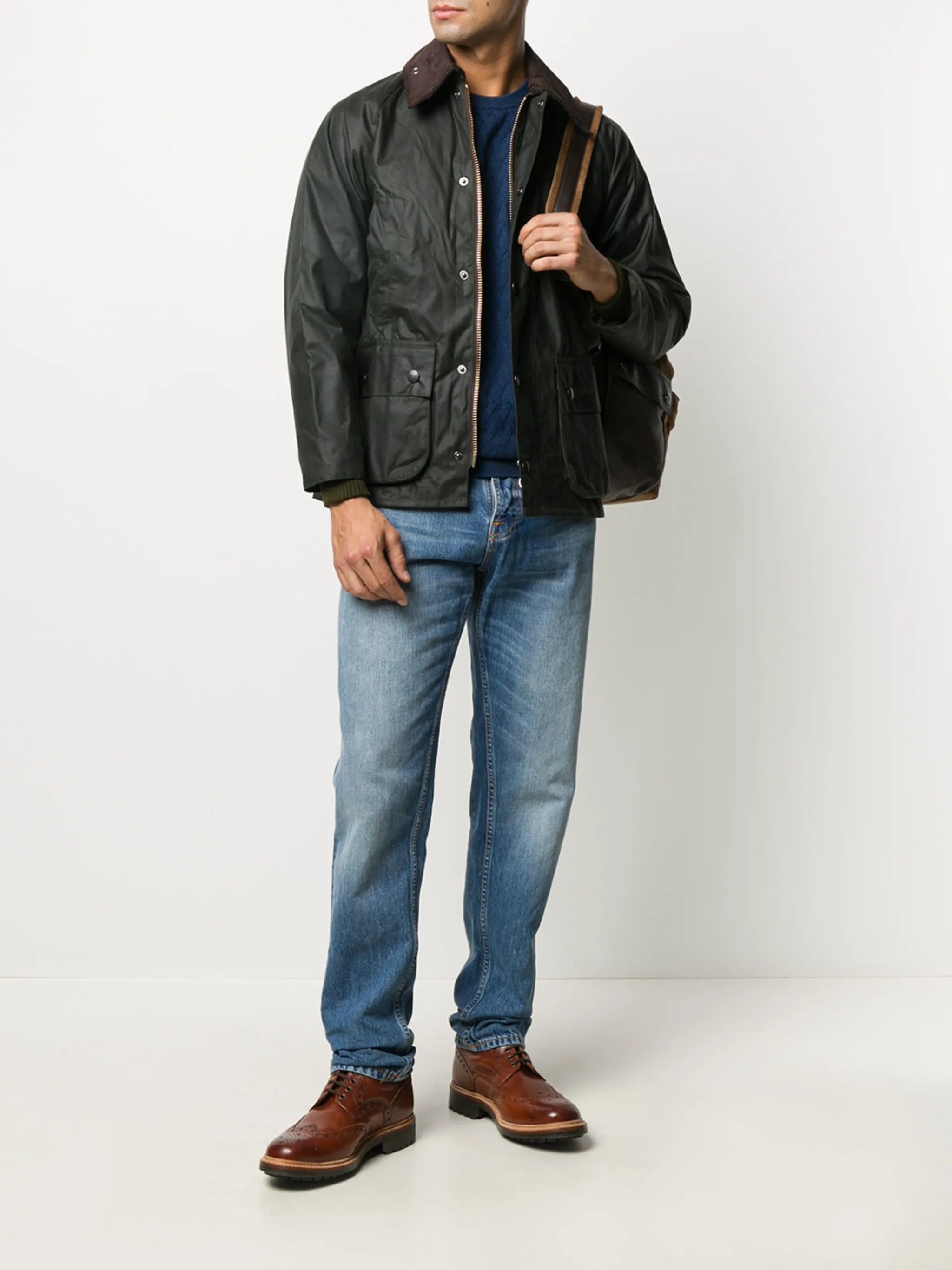 Barbour Bedale Waxed Jacket - 2