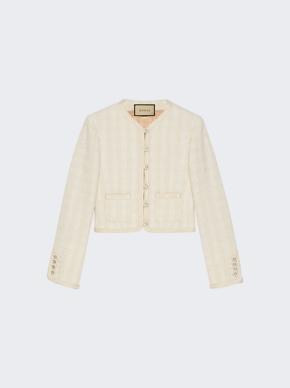 Tweed Jacket Ivory - 1