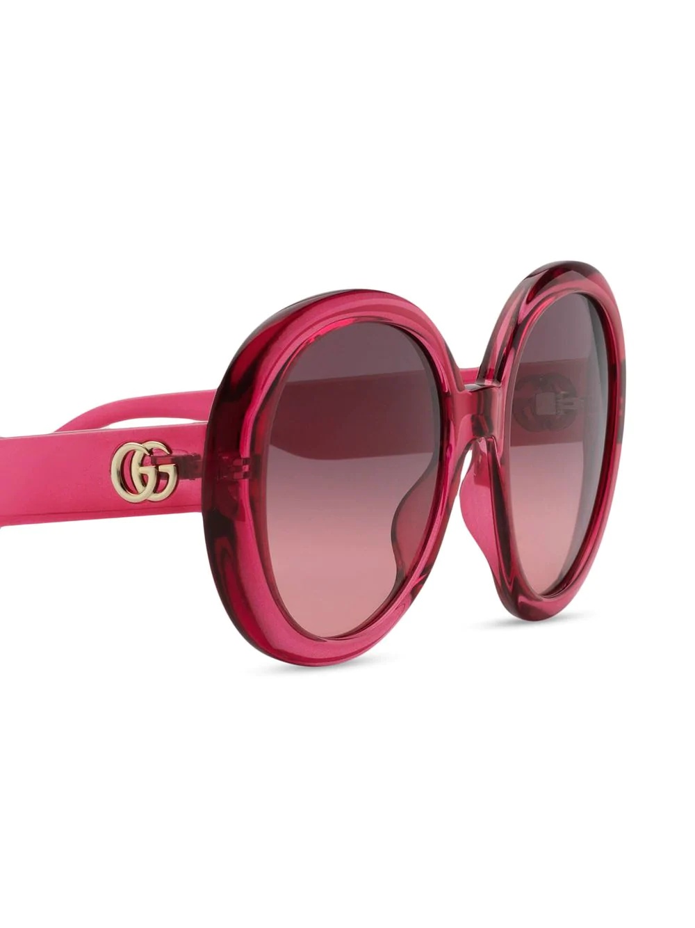 Double G round frame sunglasses - 3