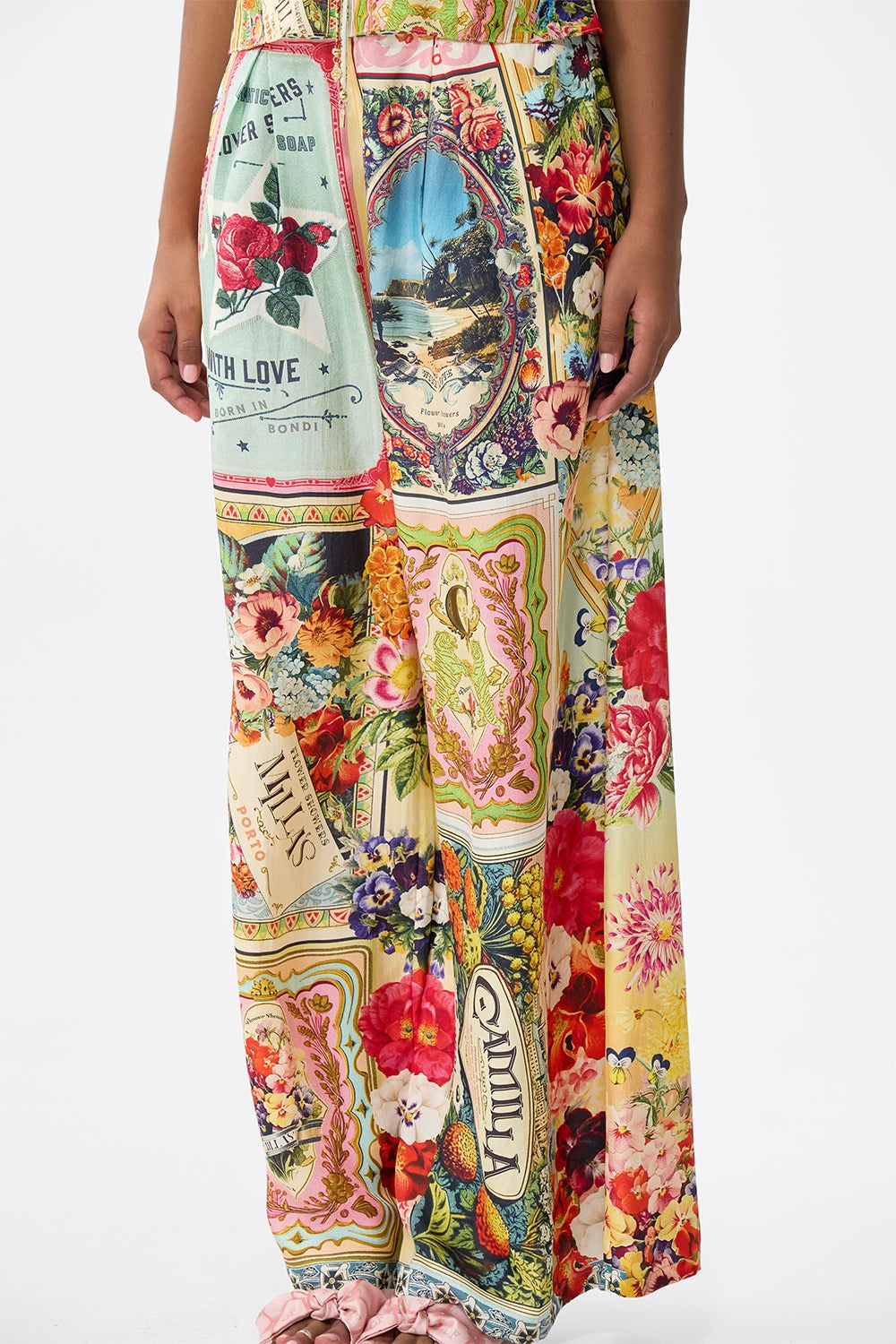 TUCK FRONT PANT - 5