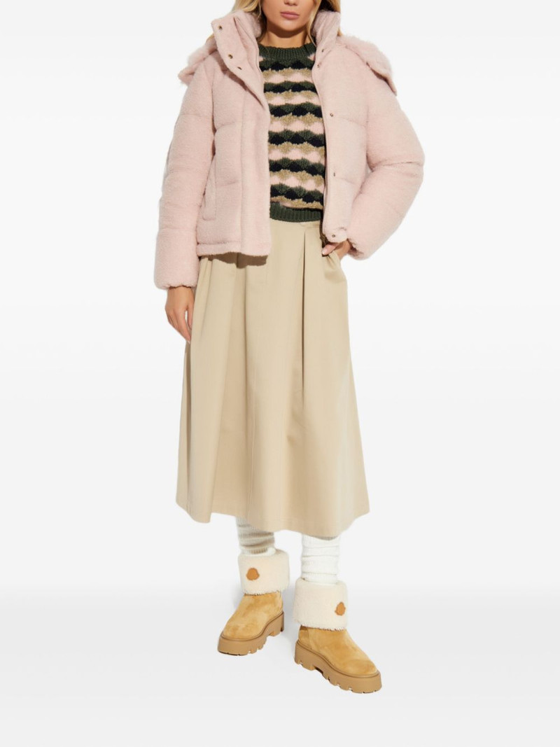 Moncler Grenoble striped-pattern sweater outlook