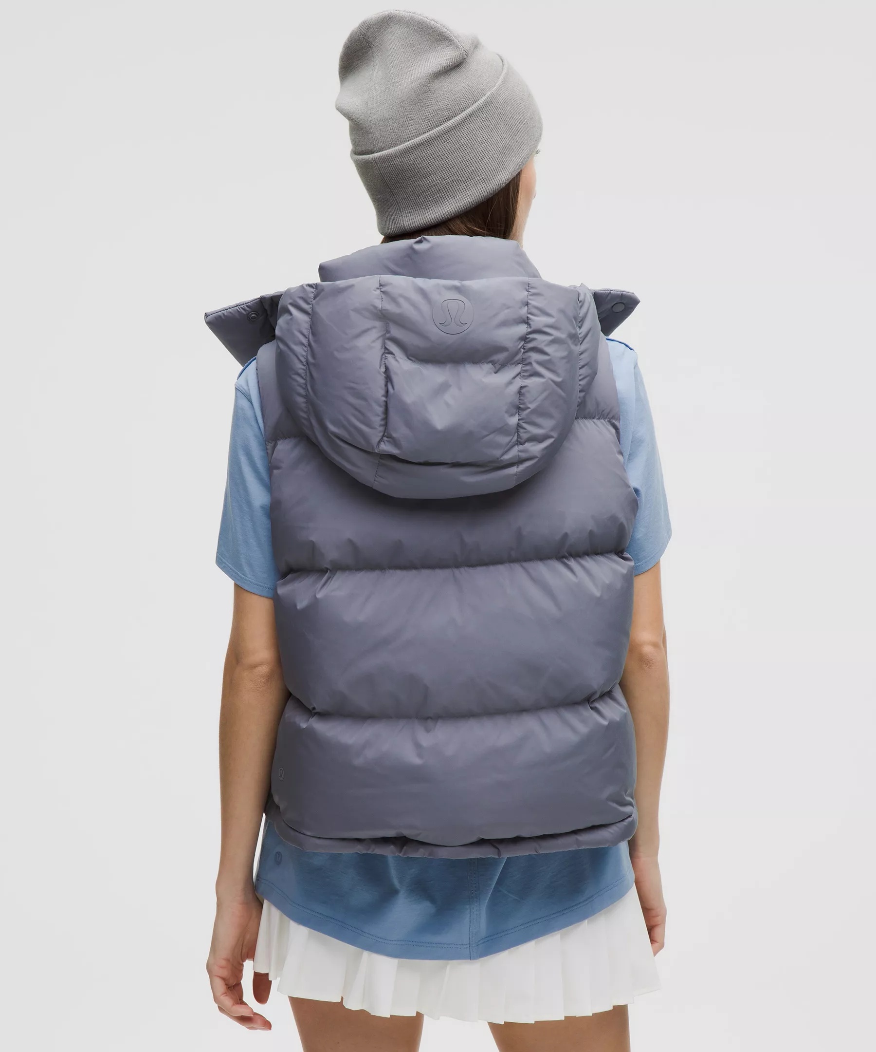 Wunder Puff 600-Down-Fill Cropped Vest - 3
