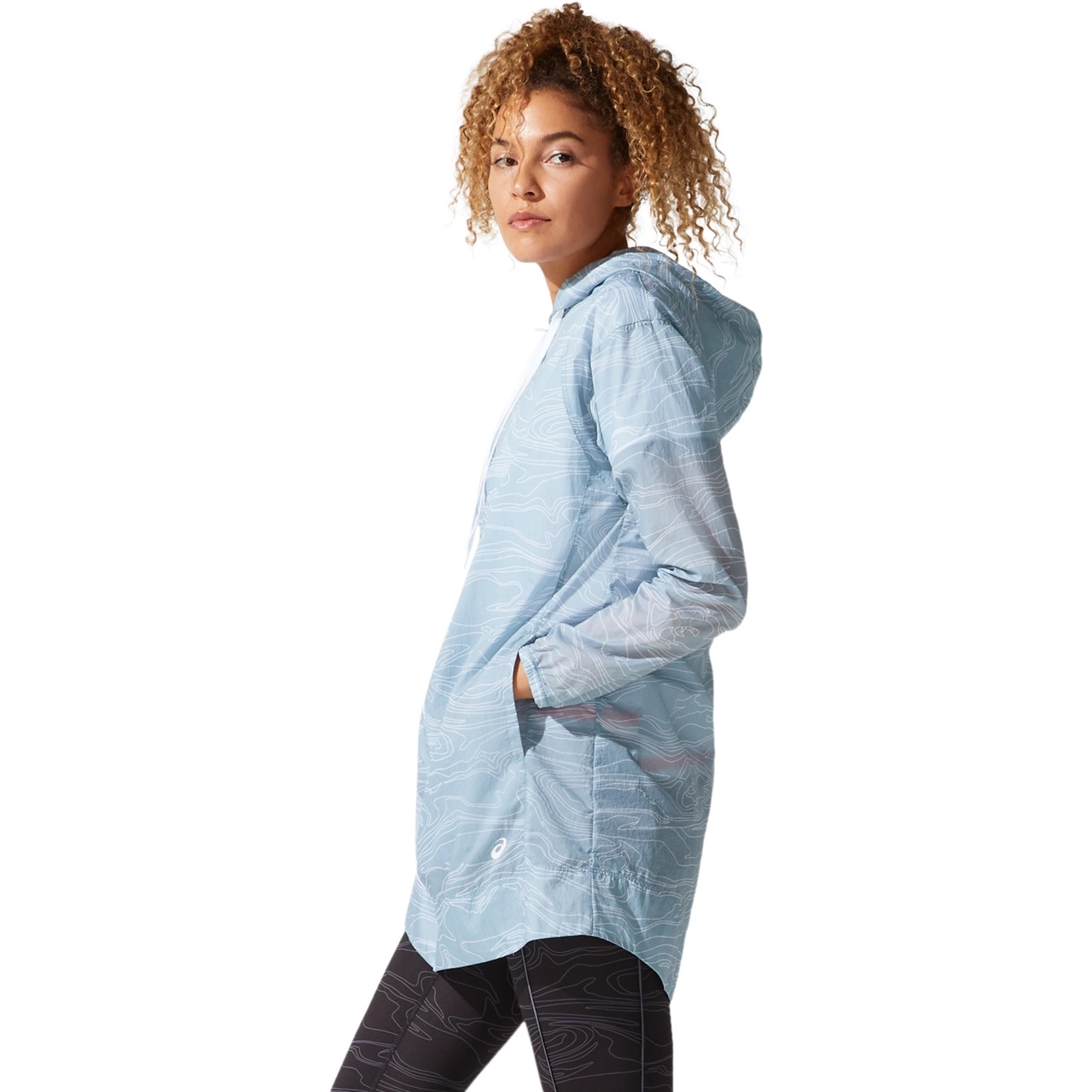 WOMEN'S AIRY WOVEN LONG JACKET - 3