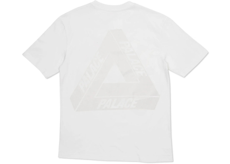 PALACE Palace Flocka T-Shirt White outlook