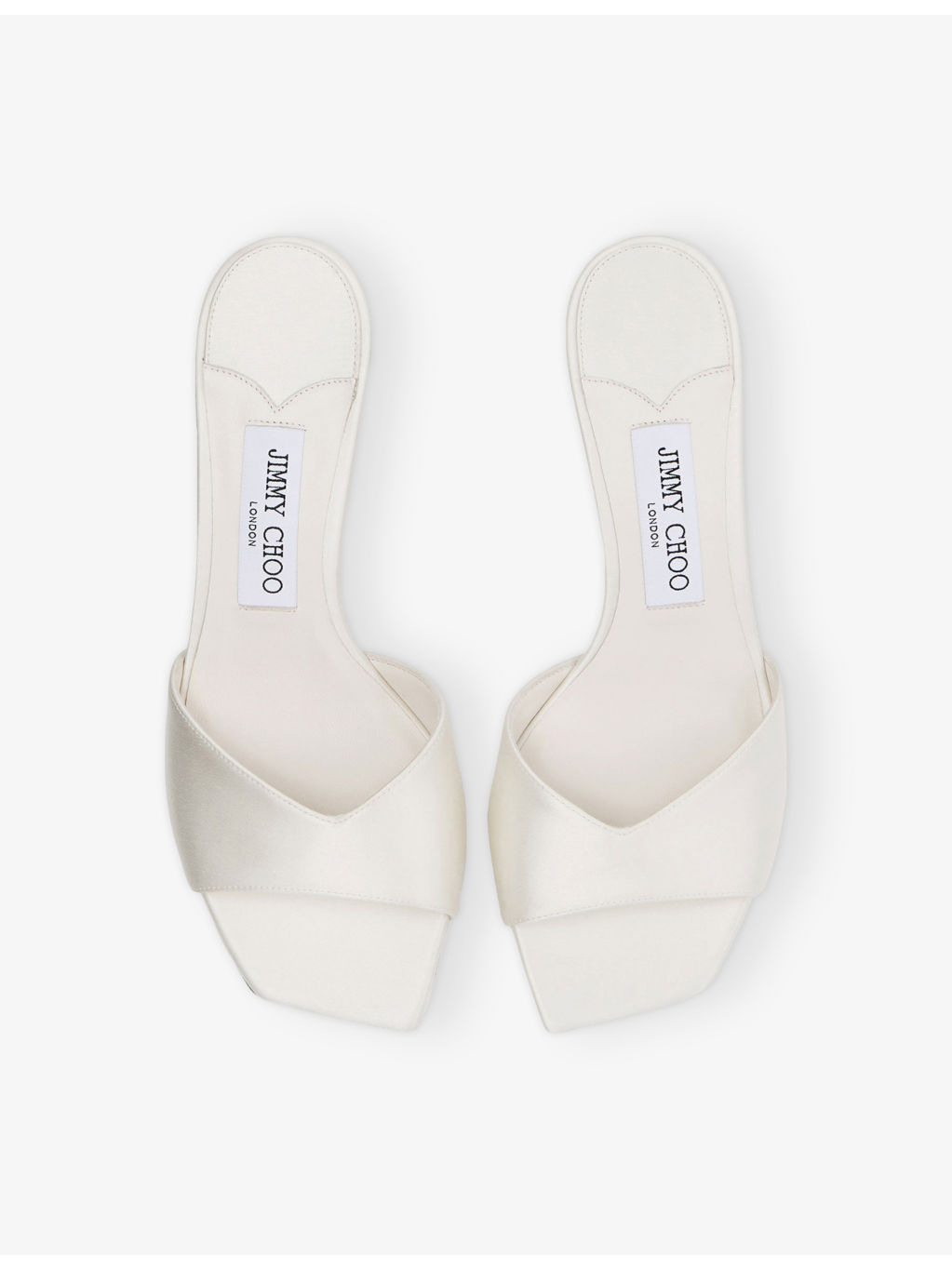 Skye 70 Single-Strap Leather Heeled Mules - 2
