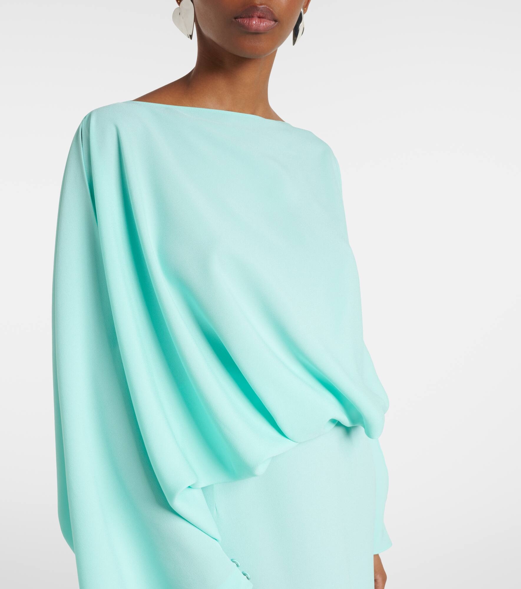 La Maddalena crêpe cady gown - 4