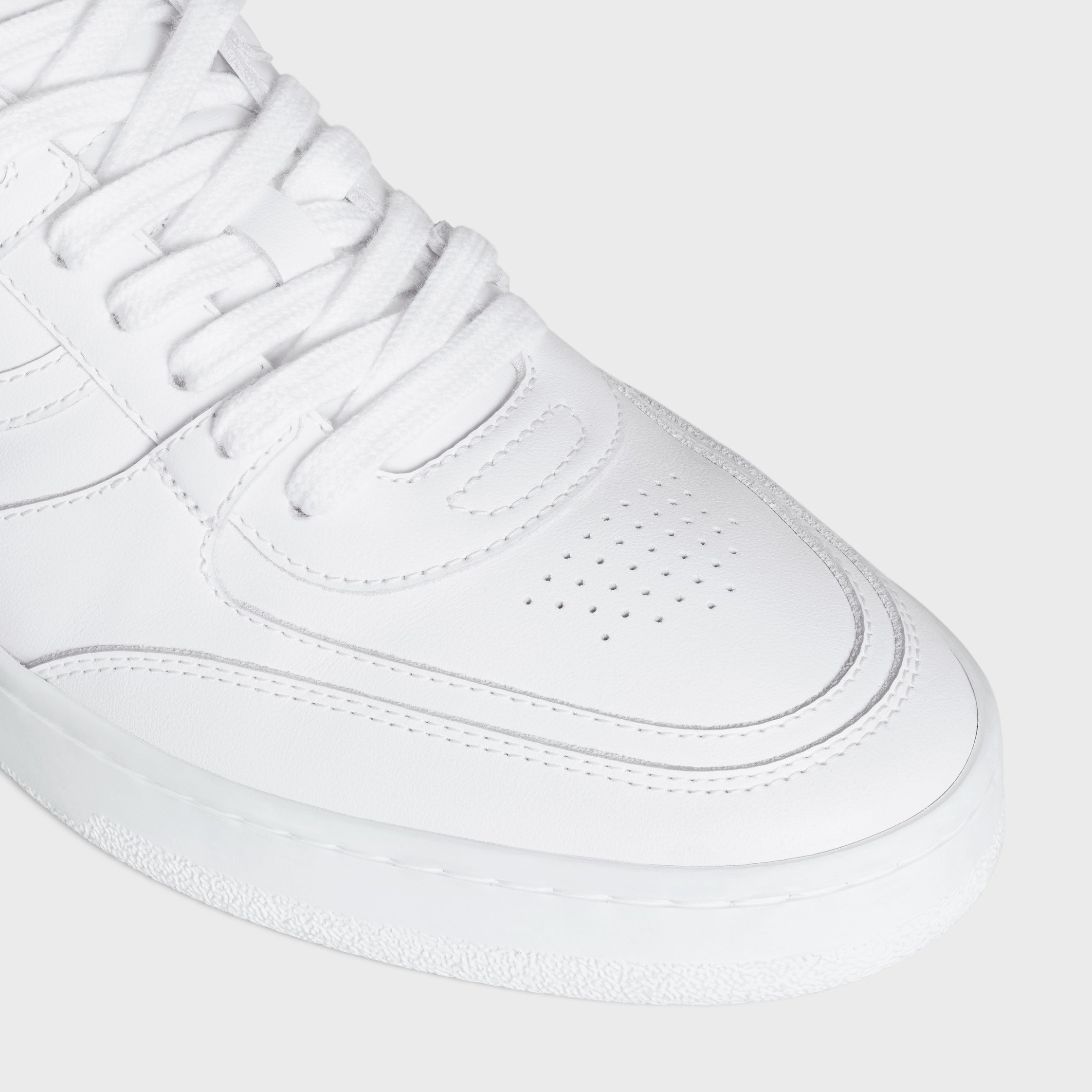 CT-11 CELINE TRAINER LOW LACE-UP SNEAKER IN CALFSKIN - 4