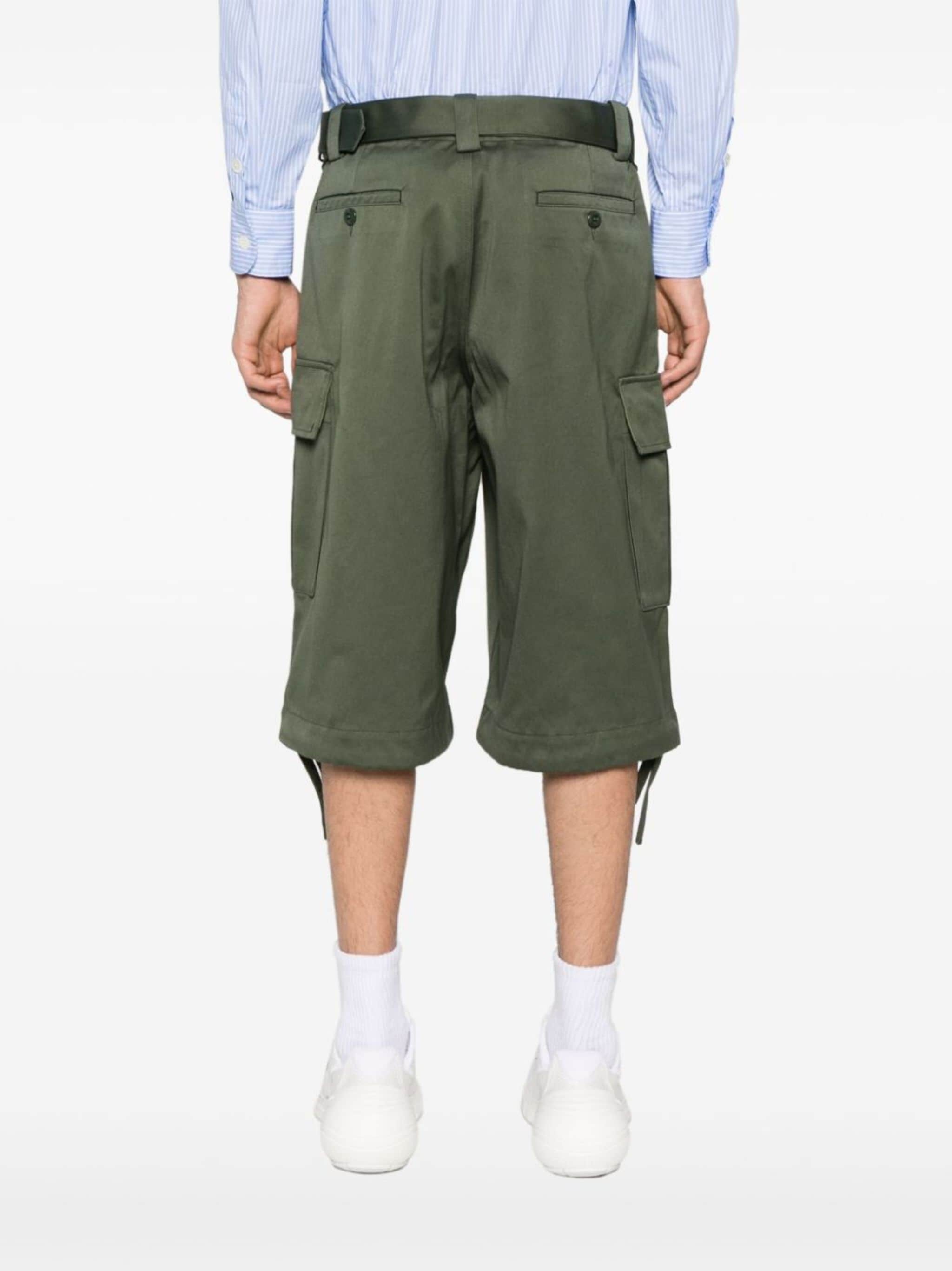 Army cargo cotton shorts - 4