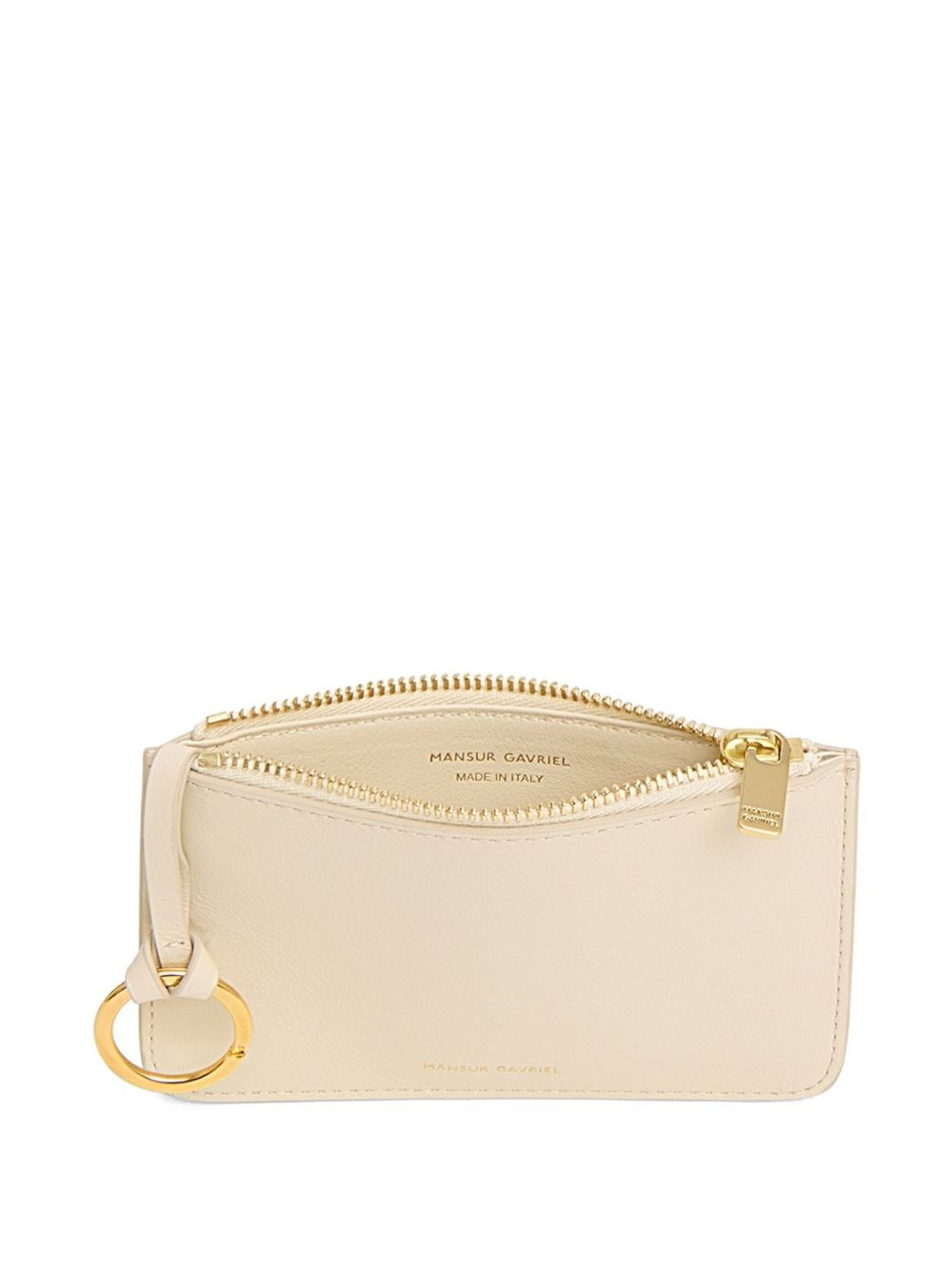 ring-detail leather wallet - 3