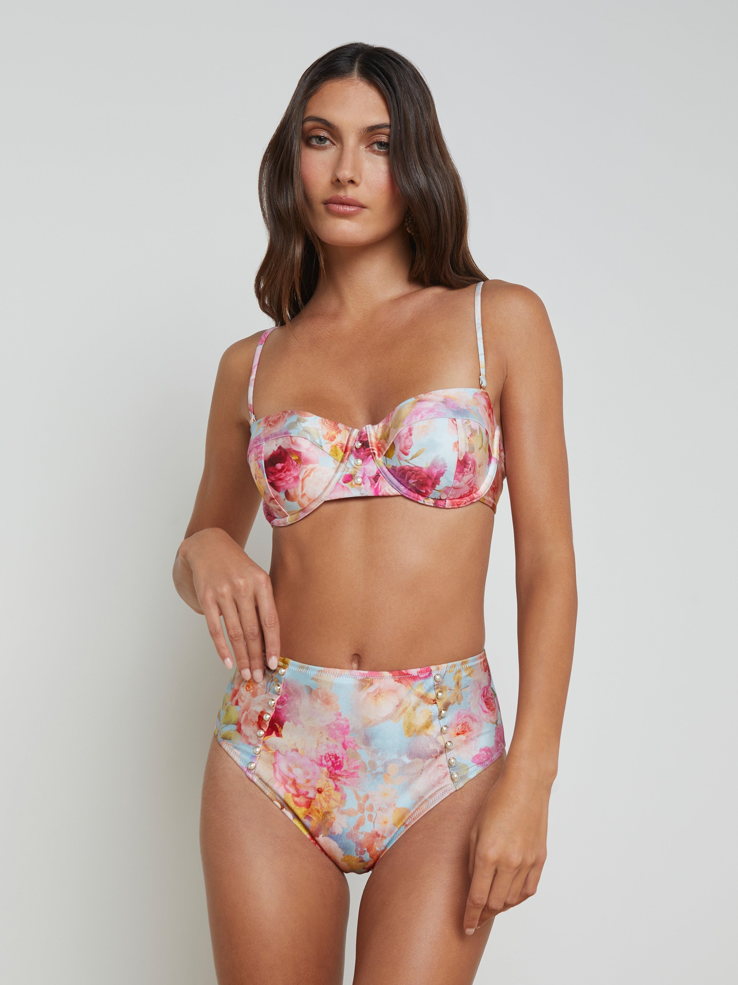 Vanessa High-Waisted Bikini Bottom - 4