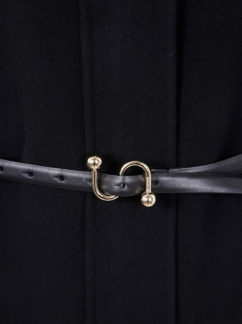 belted wool jacket - 3