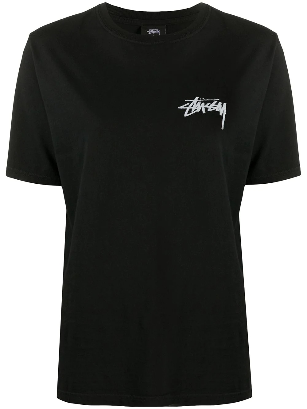 logo print short-sleeved T-shirt - 1