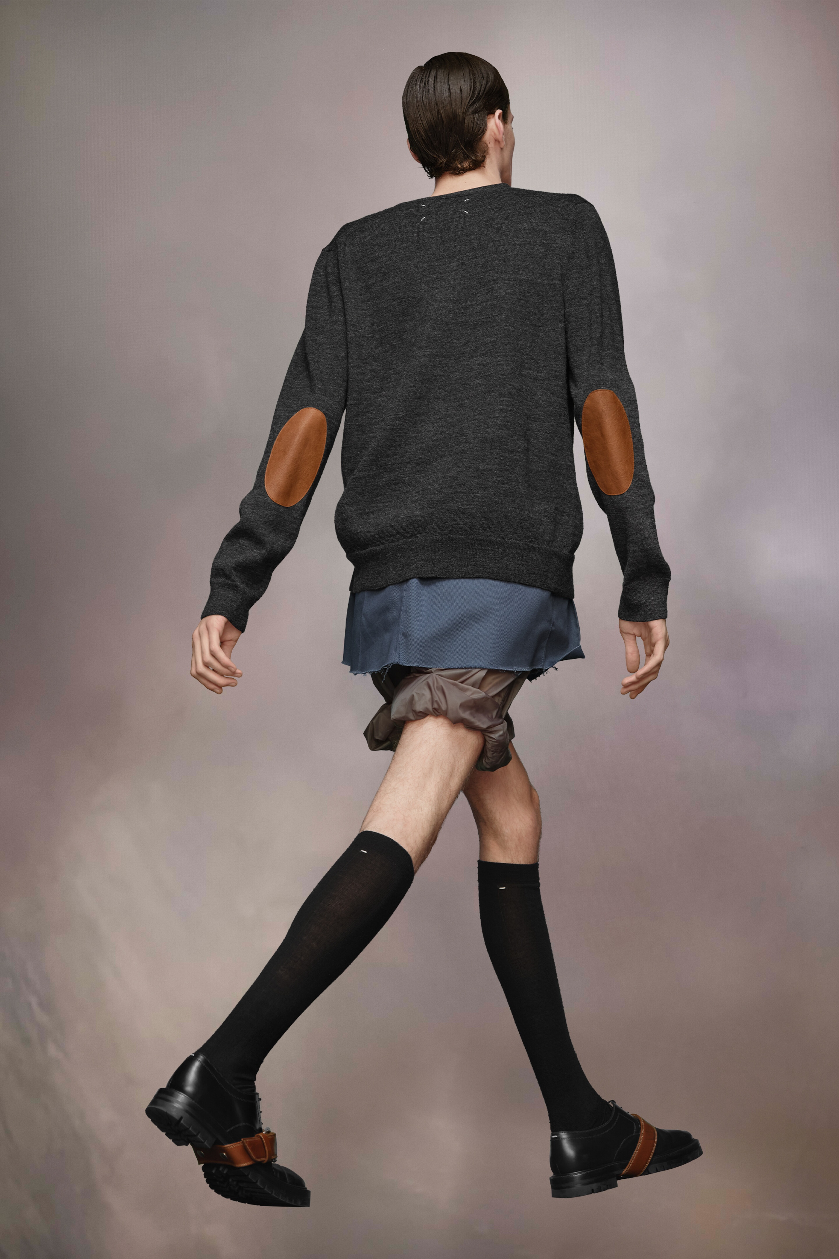 Elbow Patch Cardigan - 5