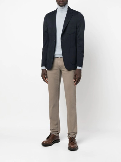 Brioni mid-rise slim-fit jeans outlook