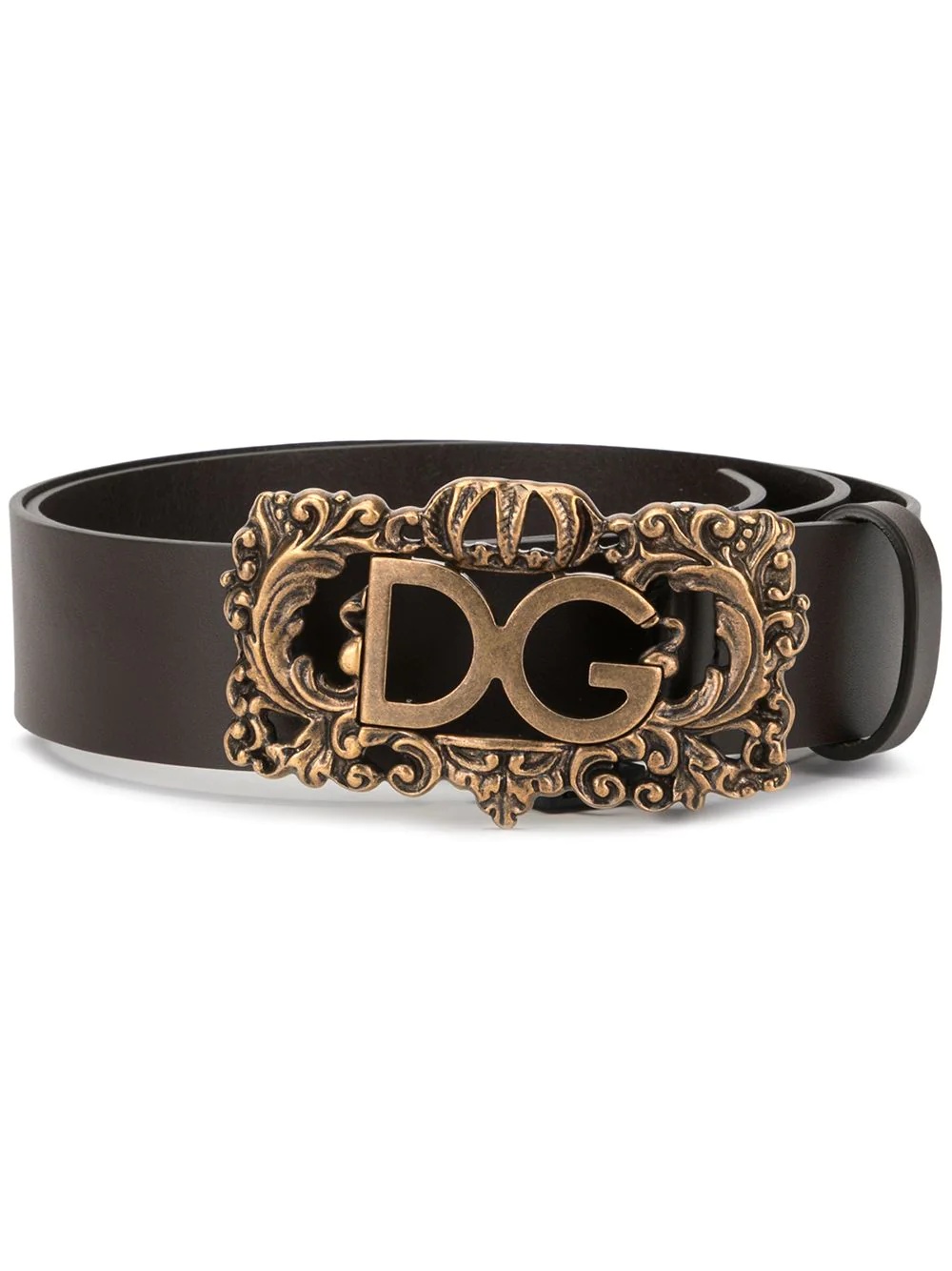 baroque logo belt - 1