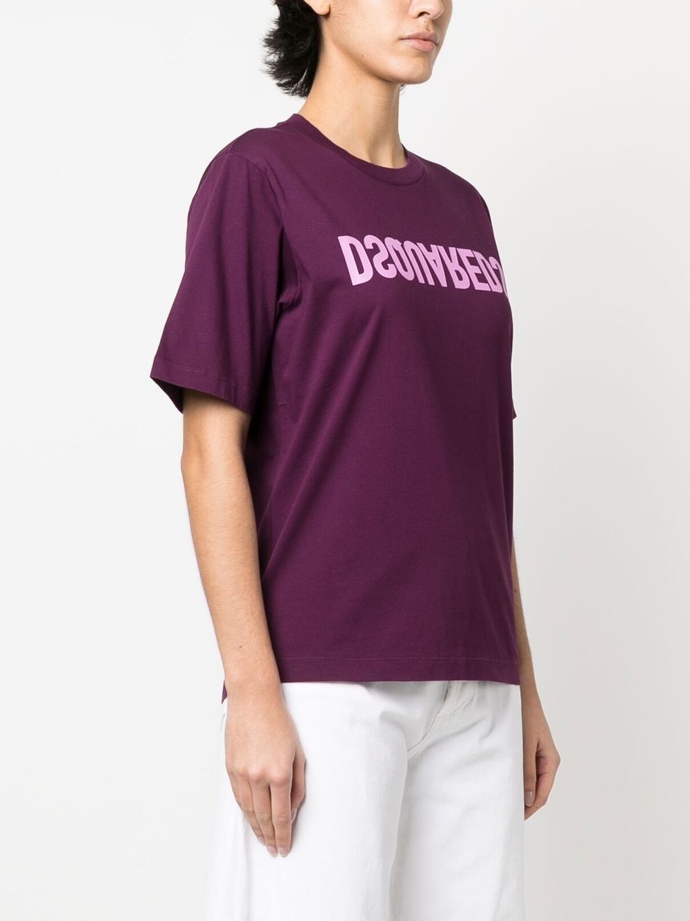 D2 Reverse logo-print T-shirt - 3