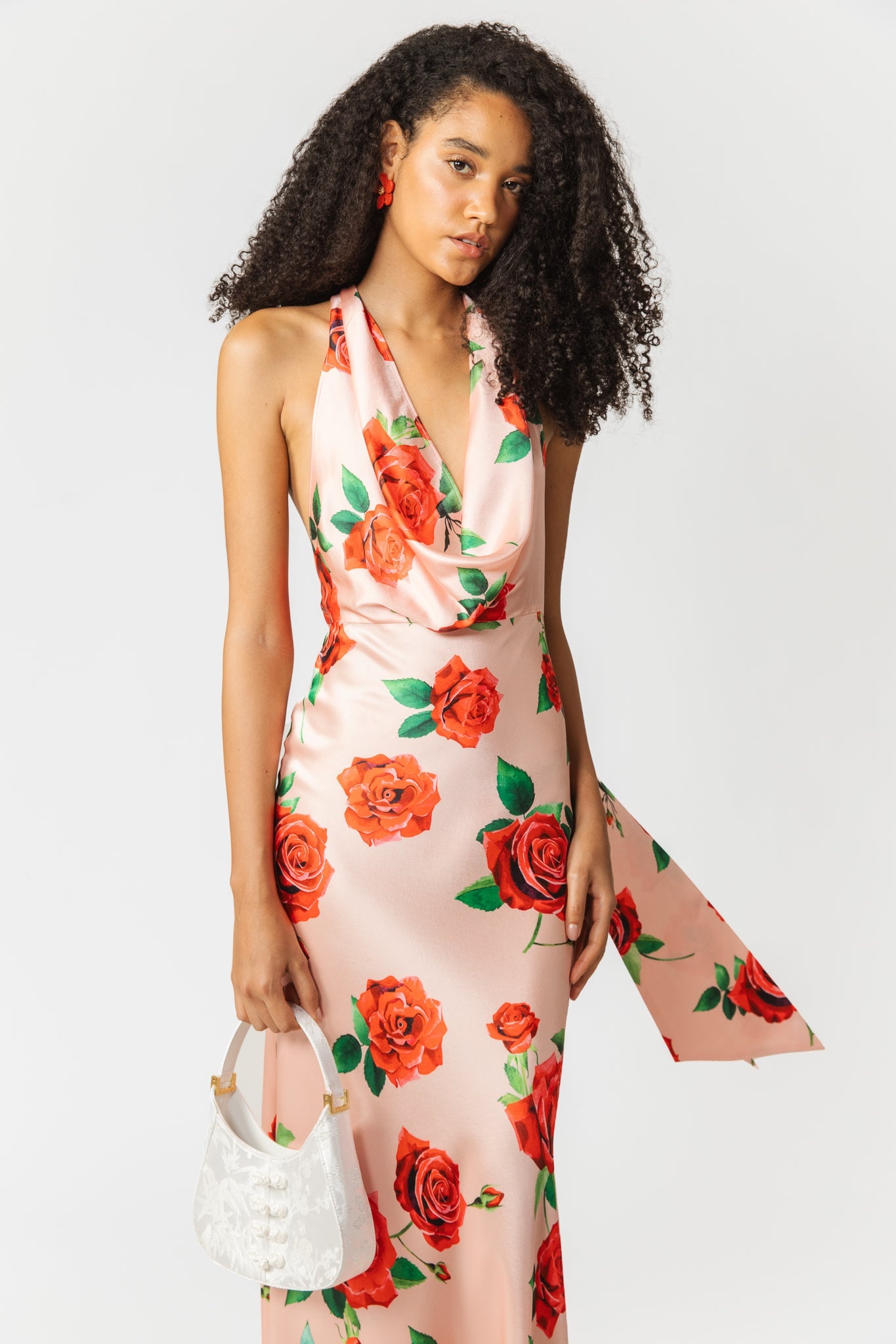 PRESLEY SATIN GOWN - 4