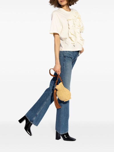 ULLA JOHNSON Aris ruffle-detail T-shirt outlook