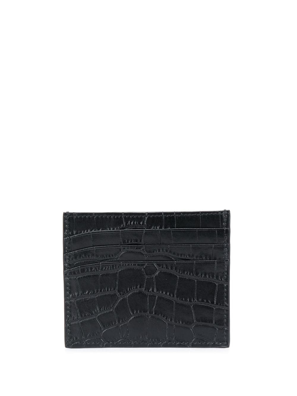 alligator printed motif cardholder - 2