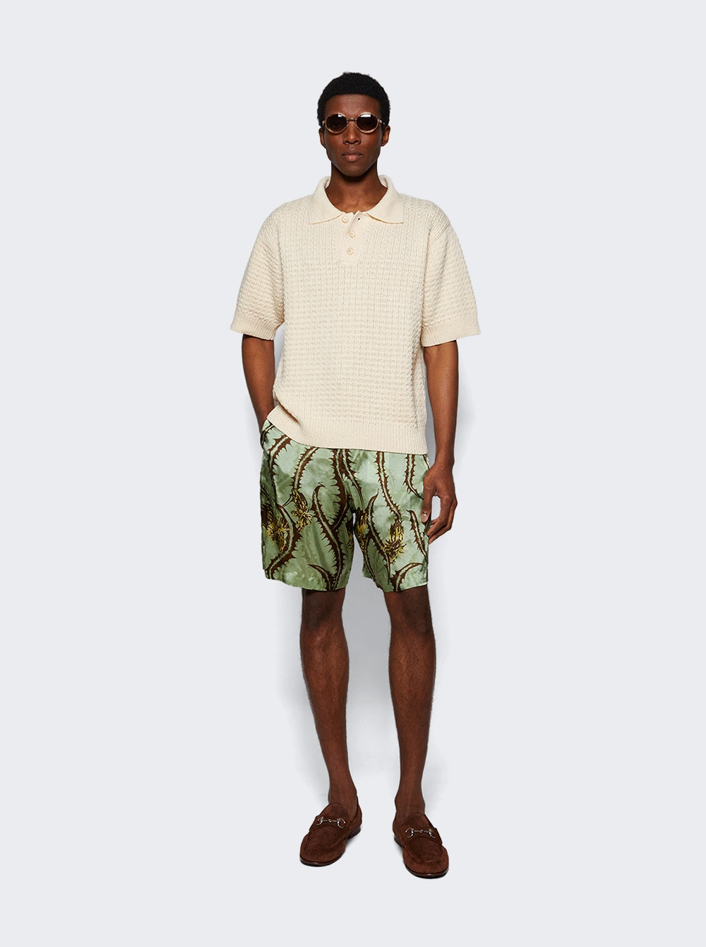 Nora Lite Check Polo Natural - 5