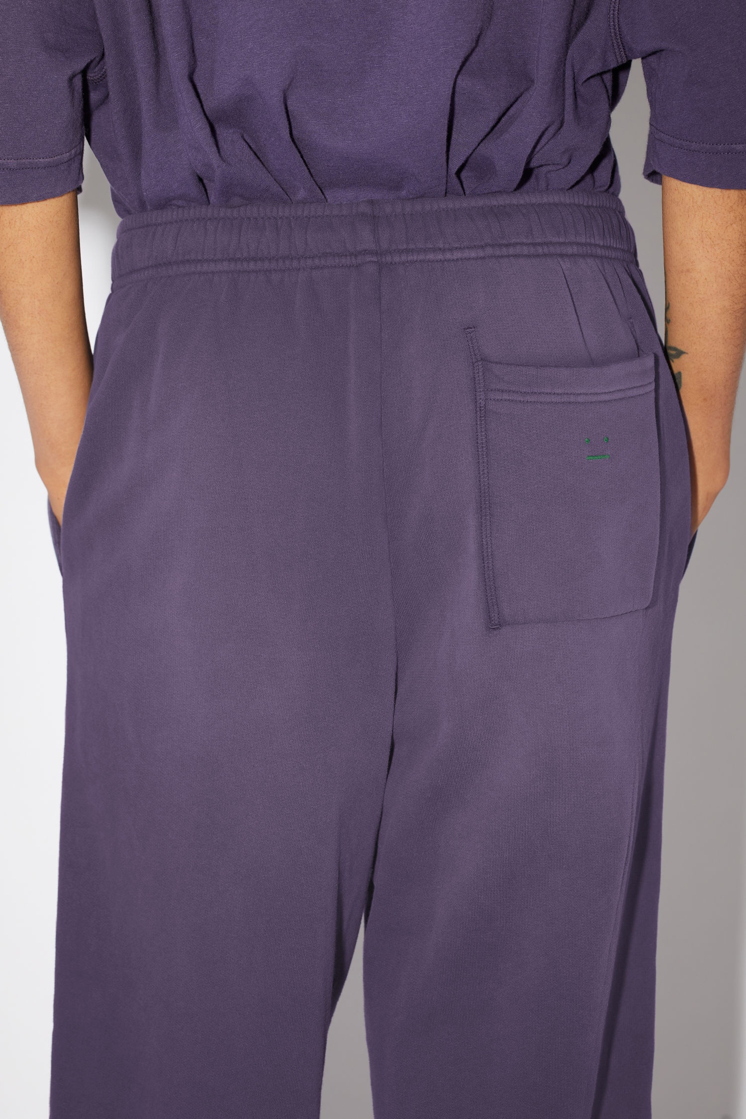 Cotton sweatpants - Purple - 6