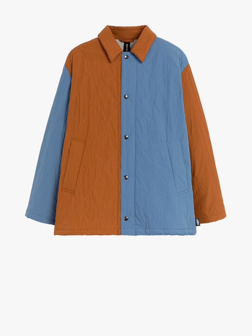 FUN TEEMING COLOR BLOCK COACH JACKET - 1