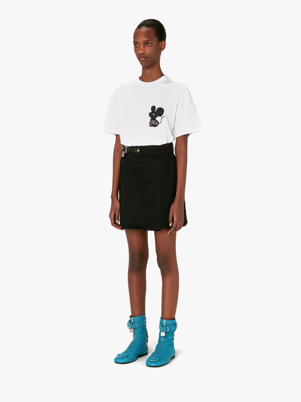 MOUSE EMBROIDERED LOGO T-SHIRT - 5