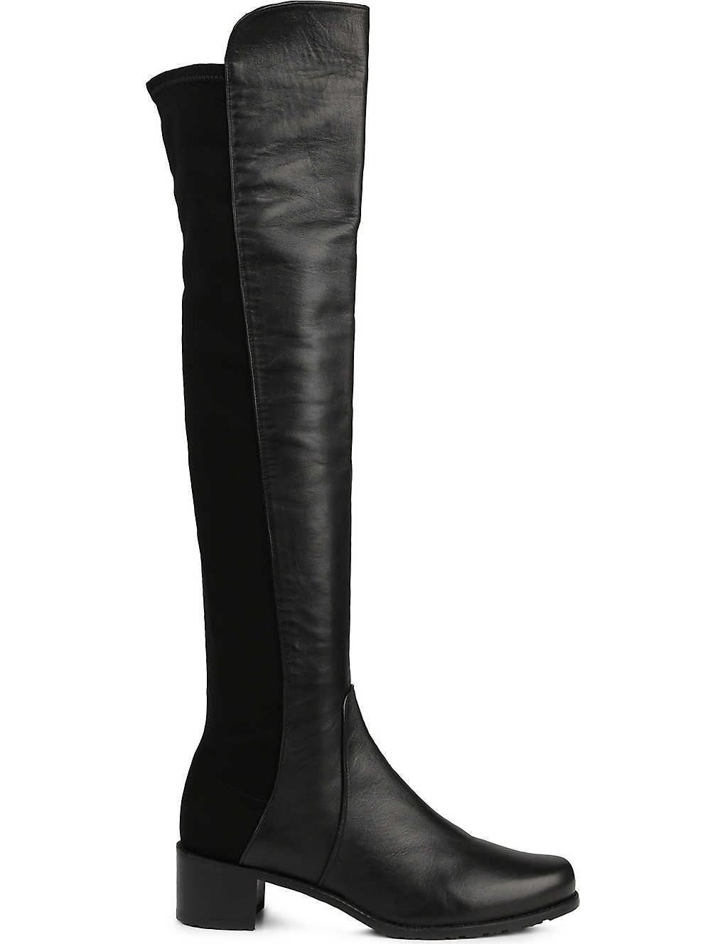 Reserve stretch-back leather boots - 3