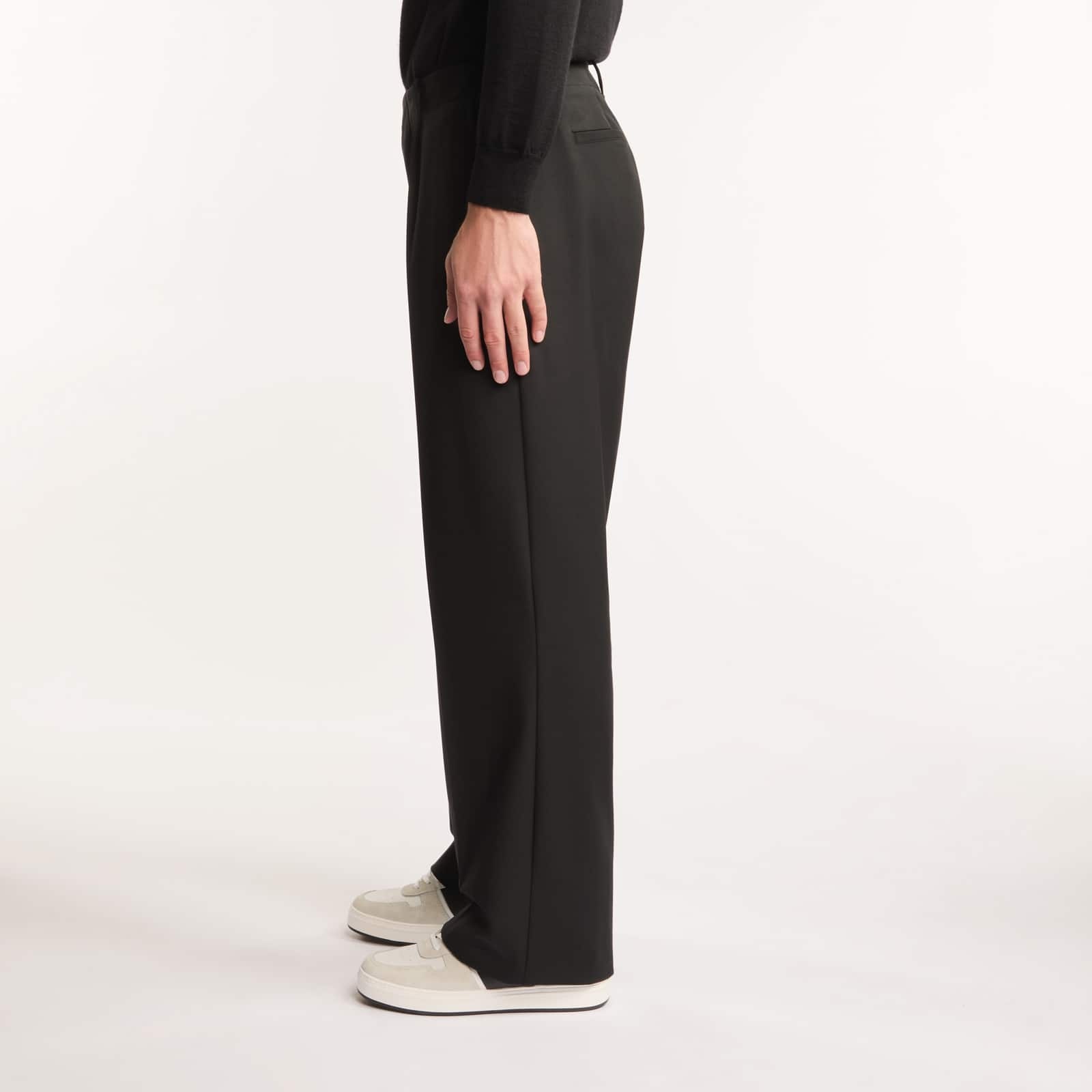 Wool blend pants - 3
