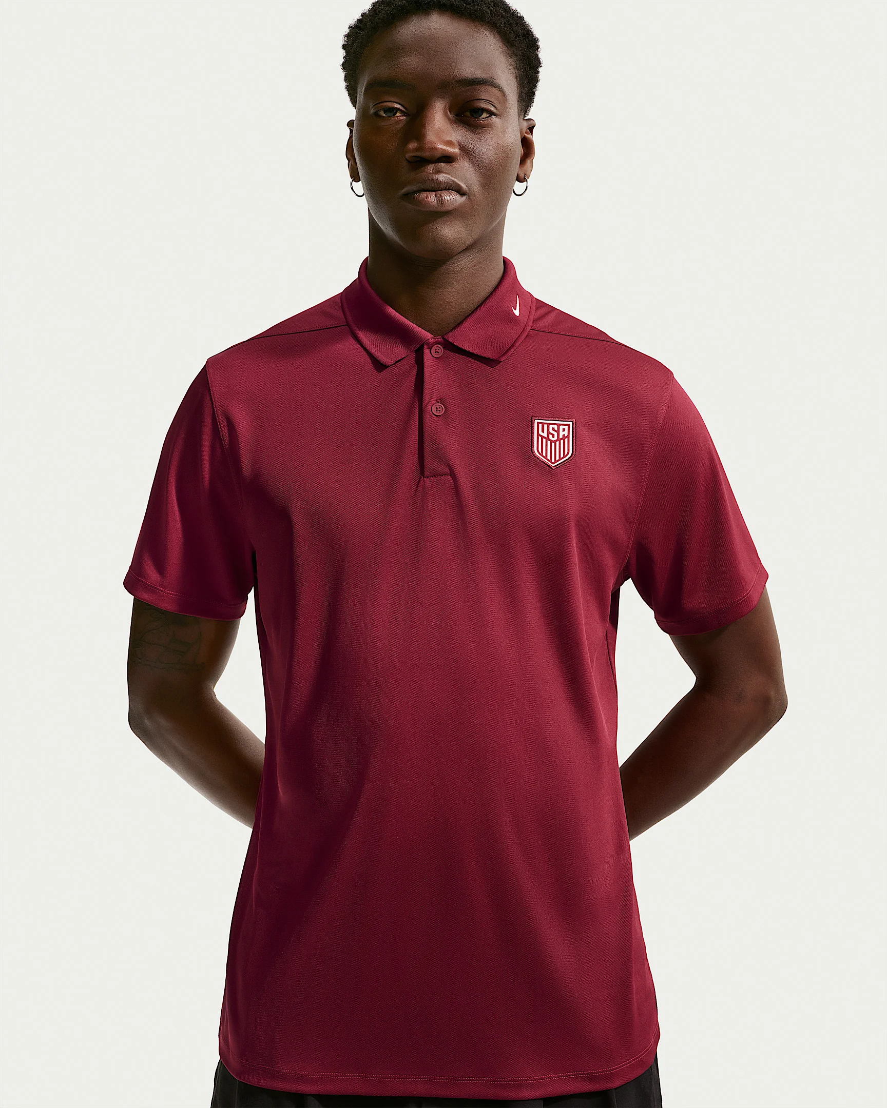 USMNT Victory Men's Nike Dri-FIT Soccer Polo - 1