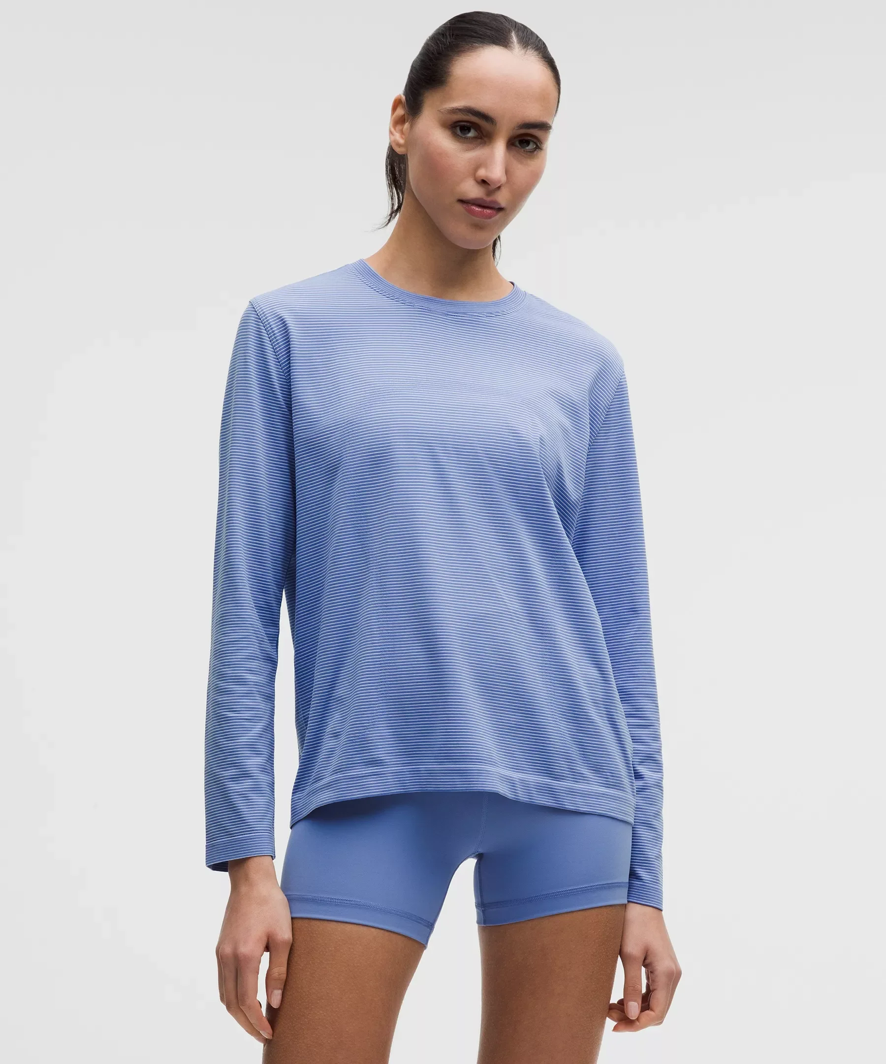 Swiftly Relaxed Long-Sleeve Shirt *Hip Length - 1