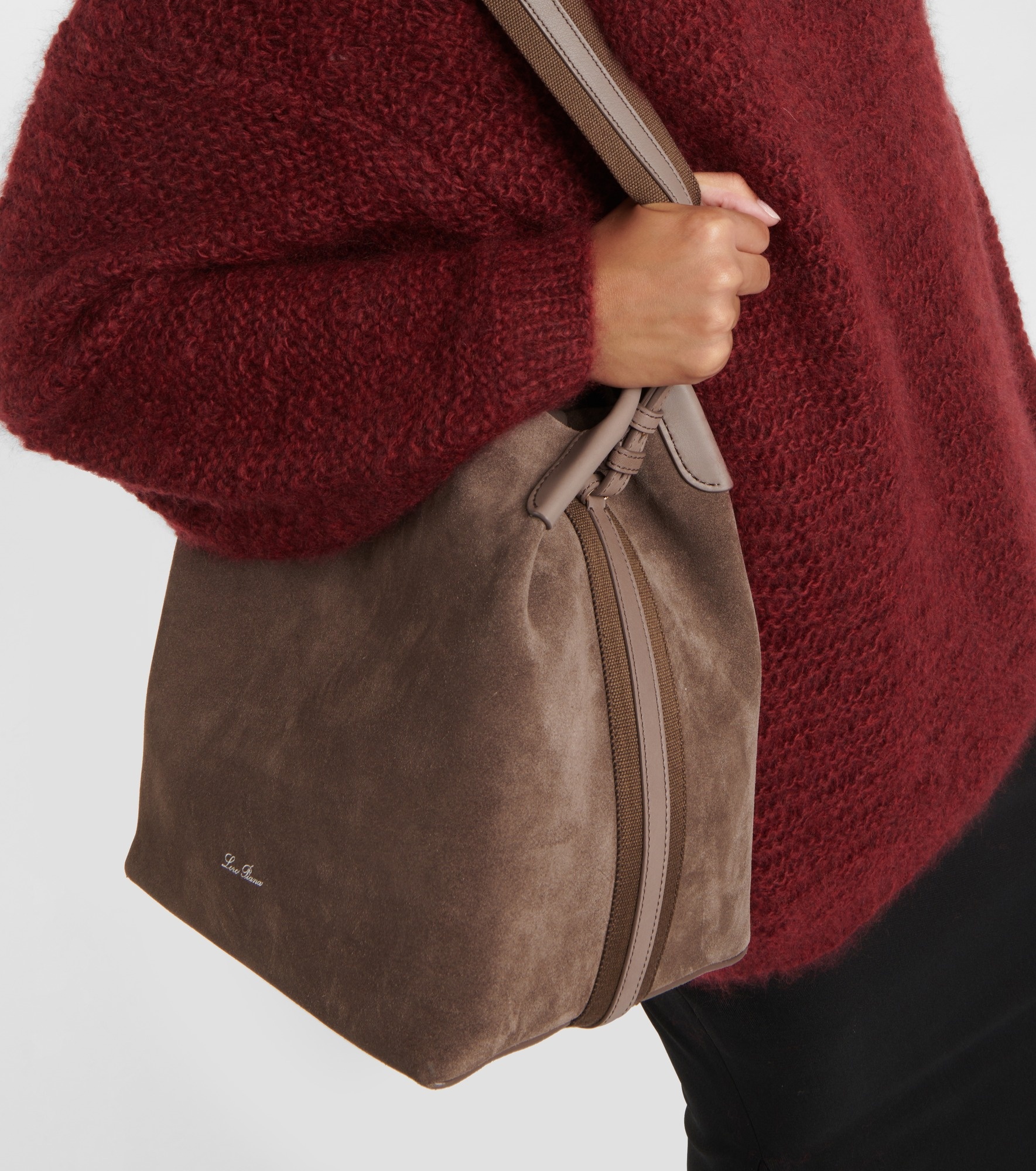Bale Medium suede tote bag - 2
