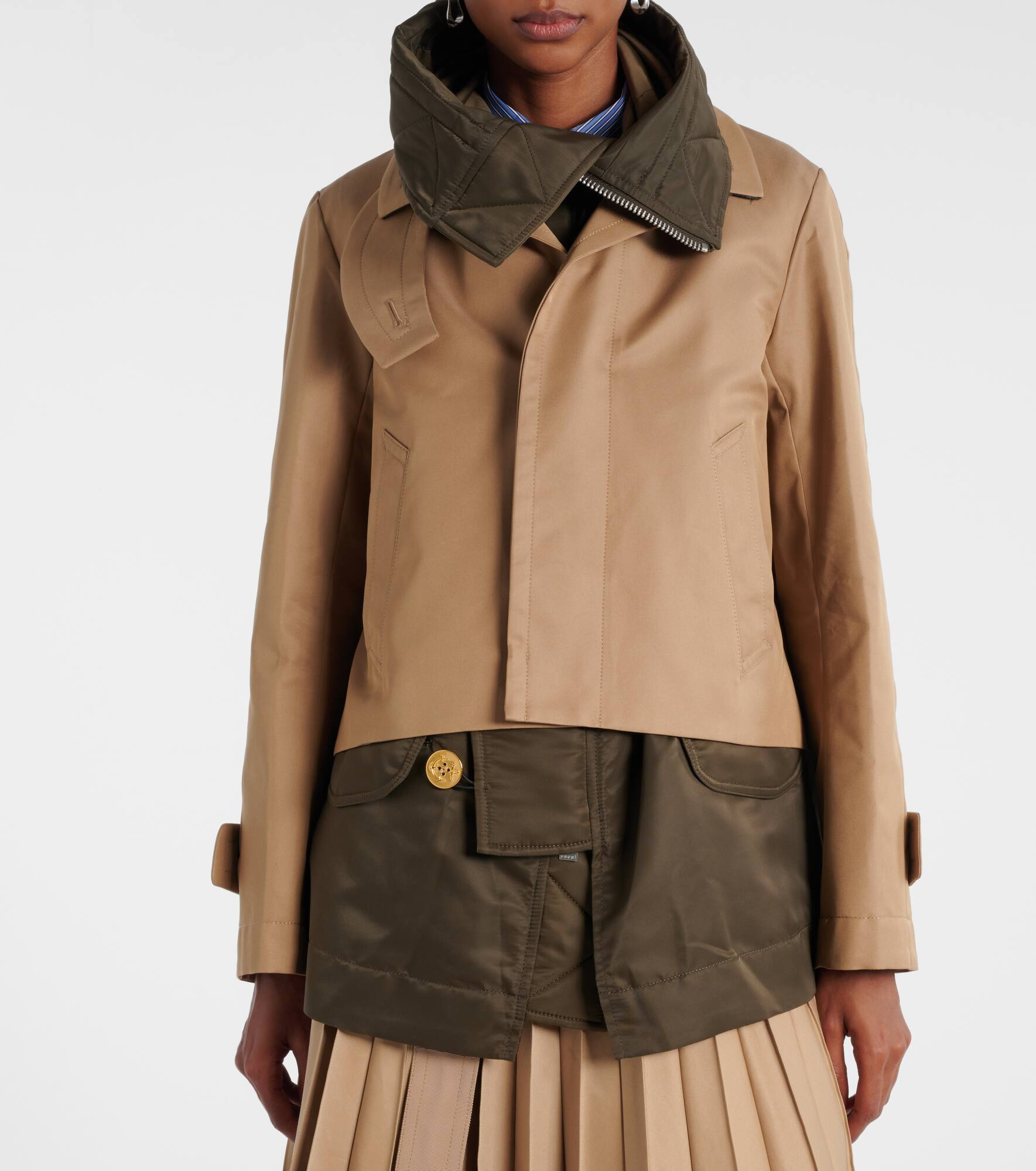 Cotton-blend jacket - 5