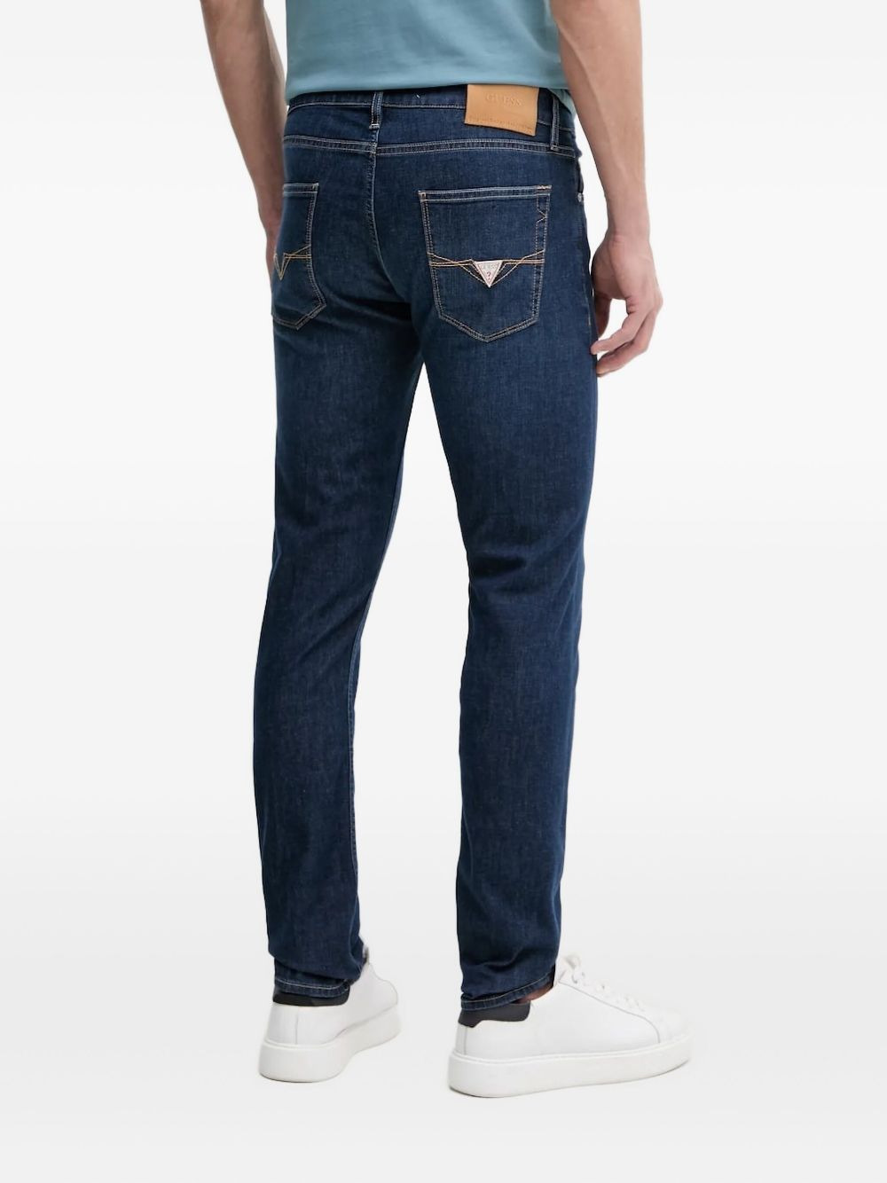 Chris triangle-logo jeans - 2