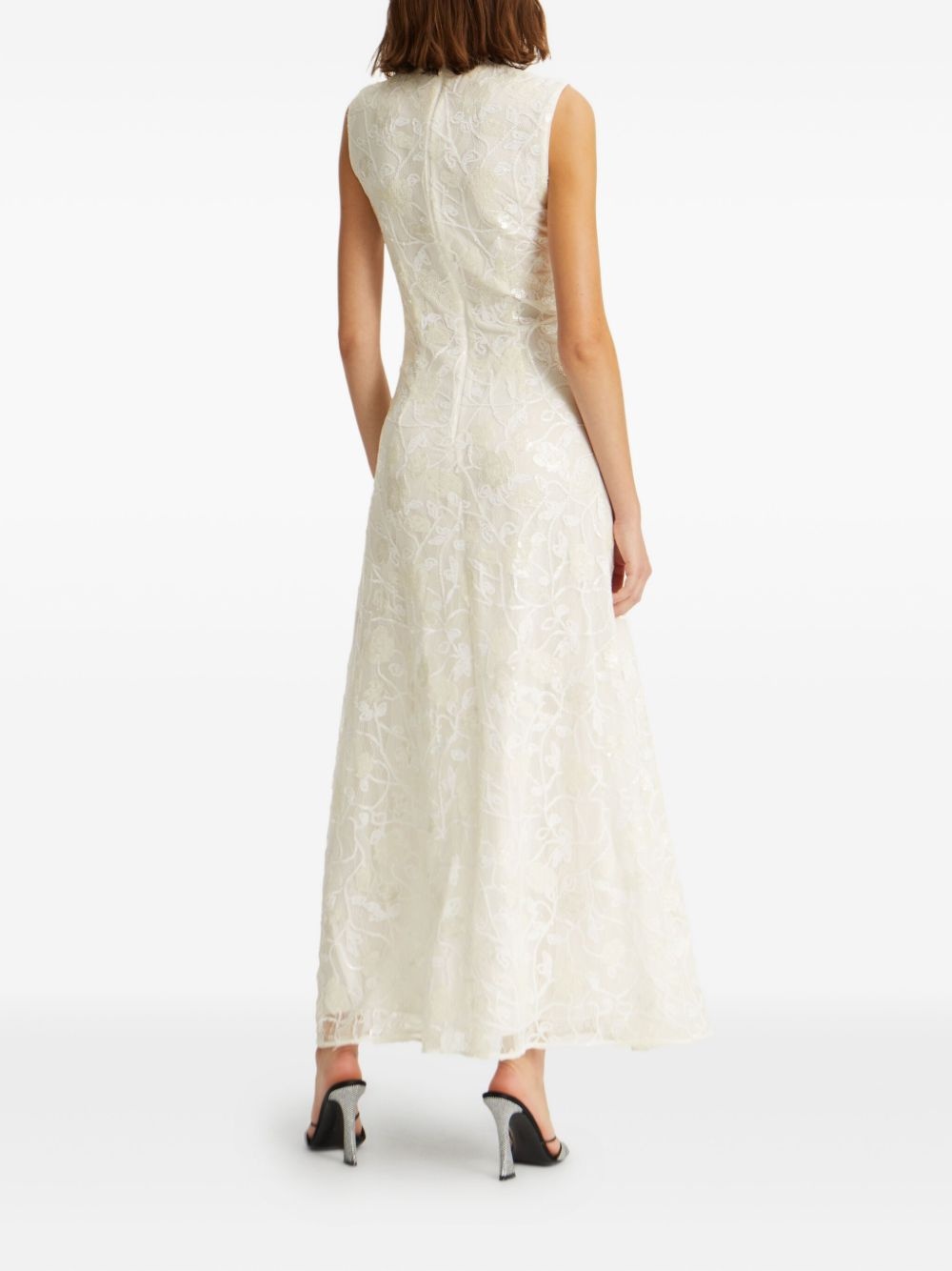 ROTATE sequin-lace maxi dress | REVERSIBLE