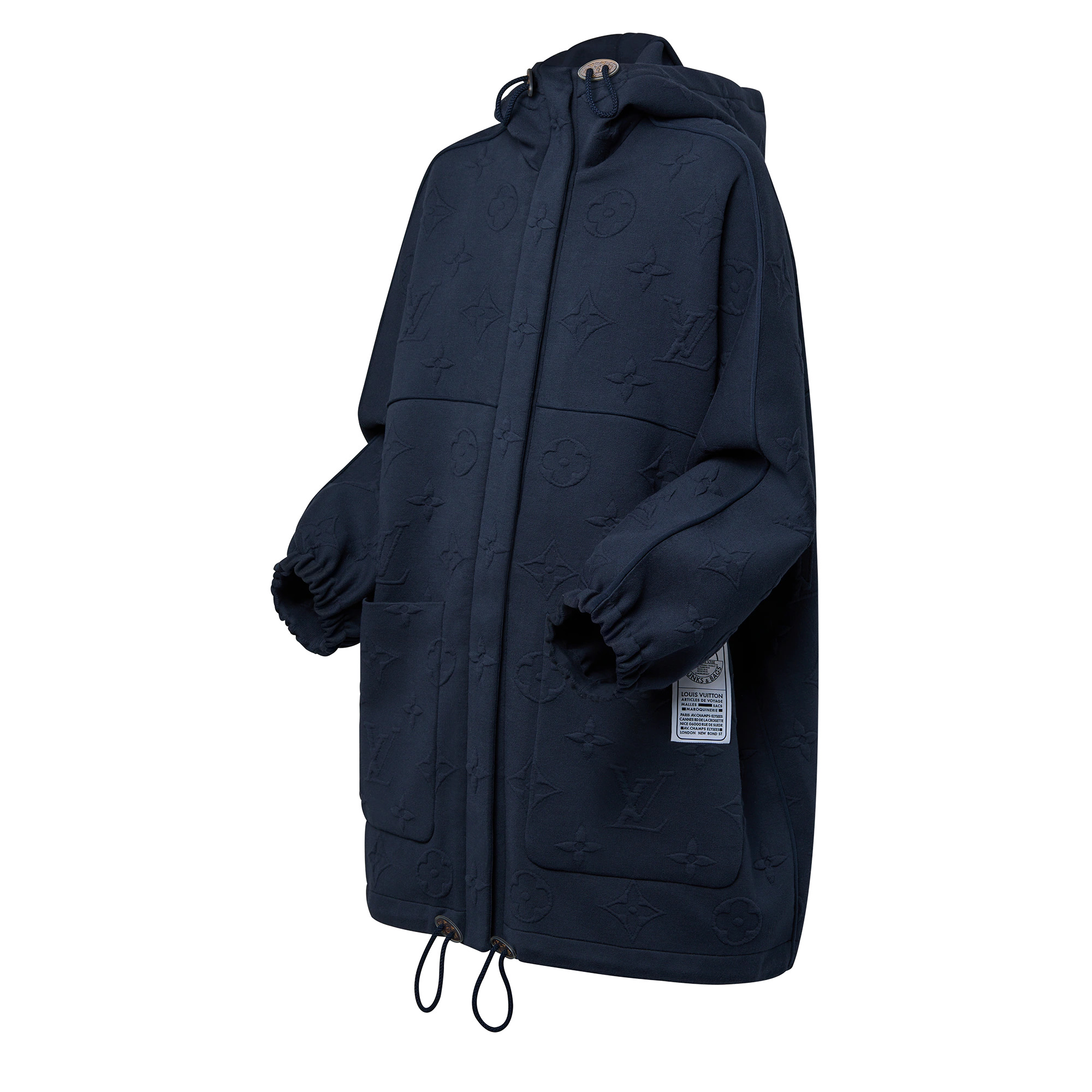 3D Monogram Hooded Jacket - 2